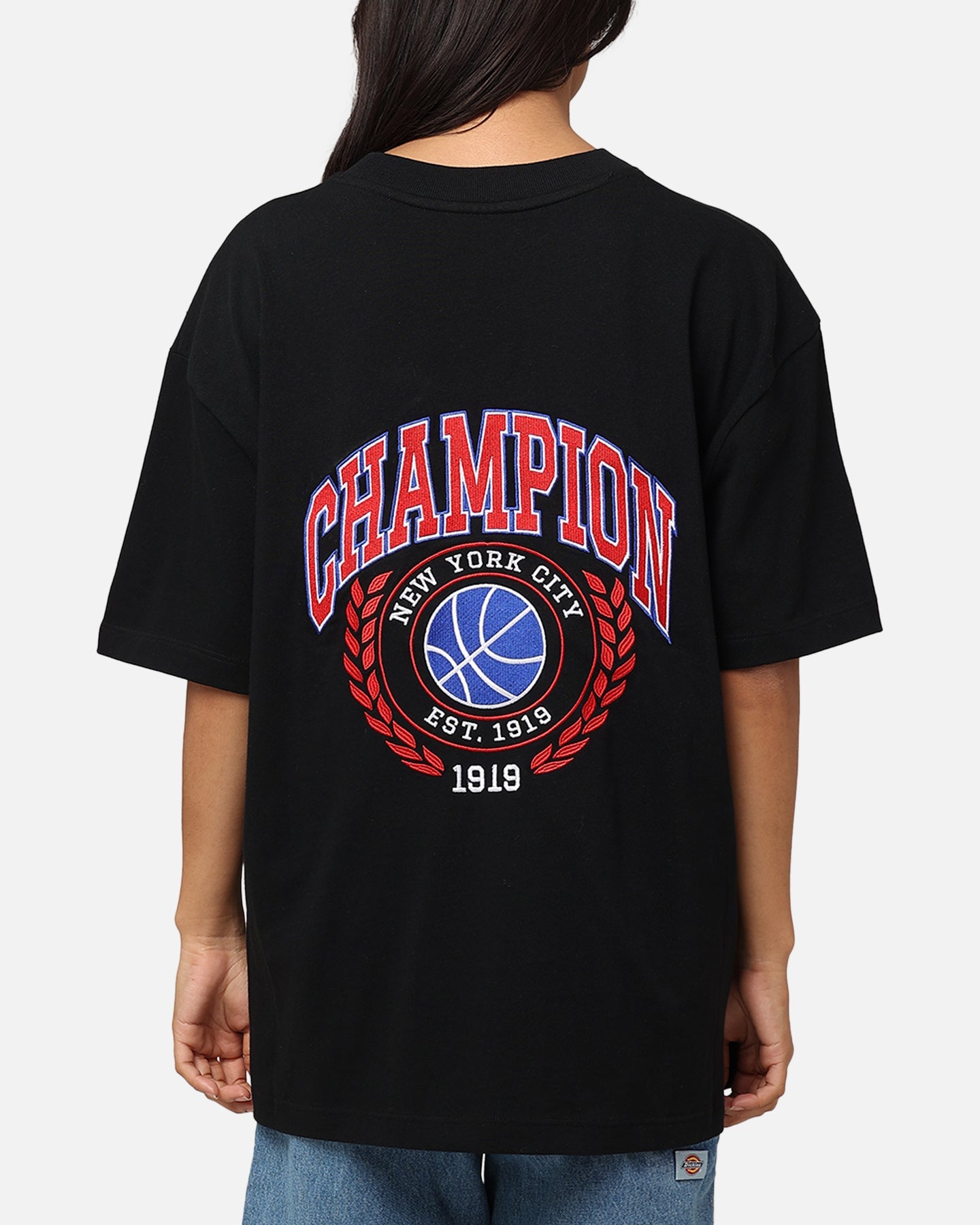 Champion Heritage Field Basketball T-Shirt Black Style001