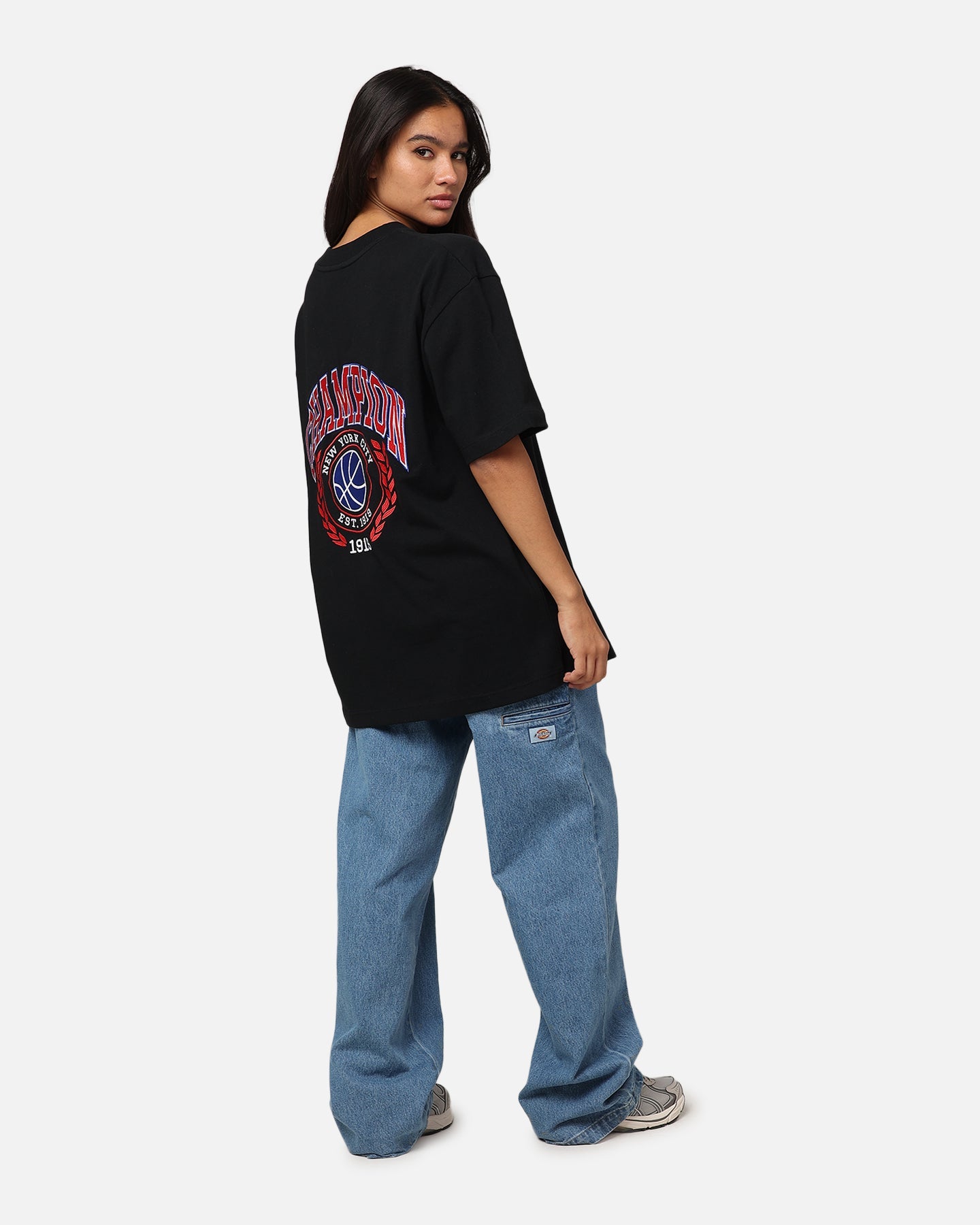 Champion Heritage Field Basketball T-Shirt Black Style001