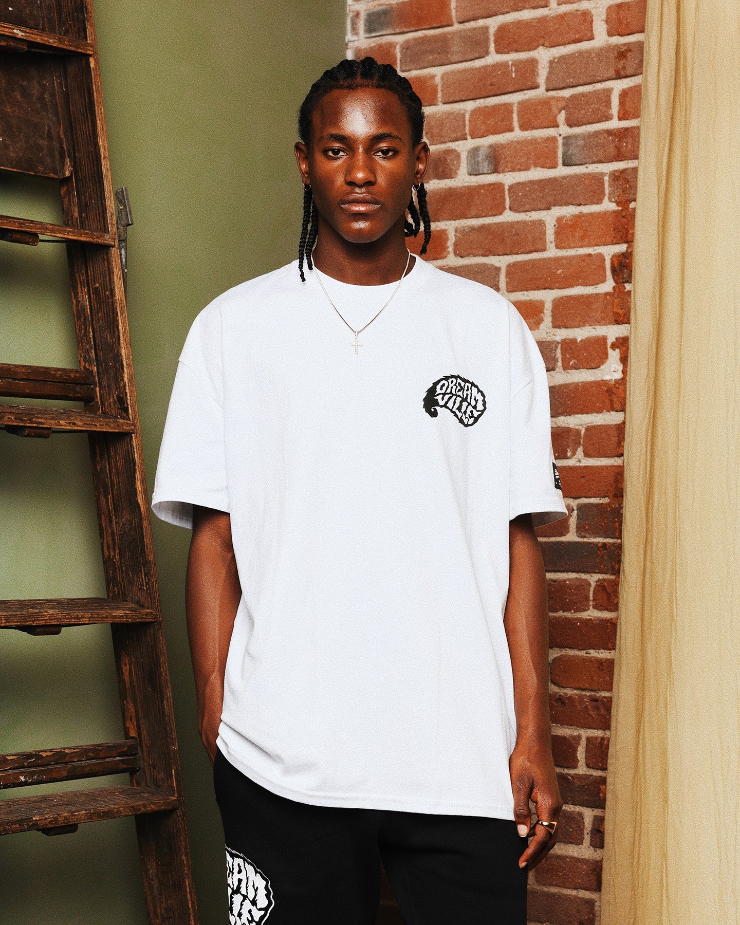Dreamville Paisley T-Shirt White