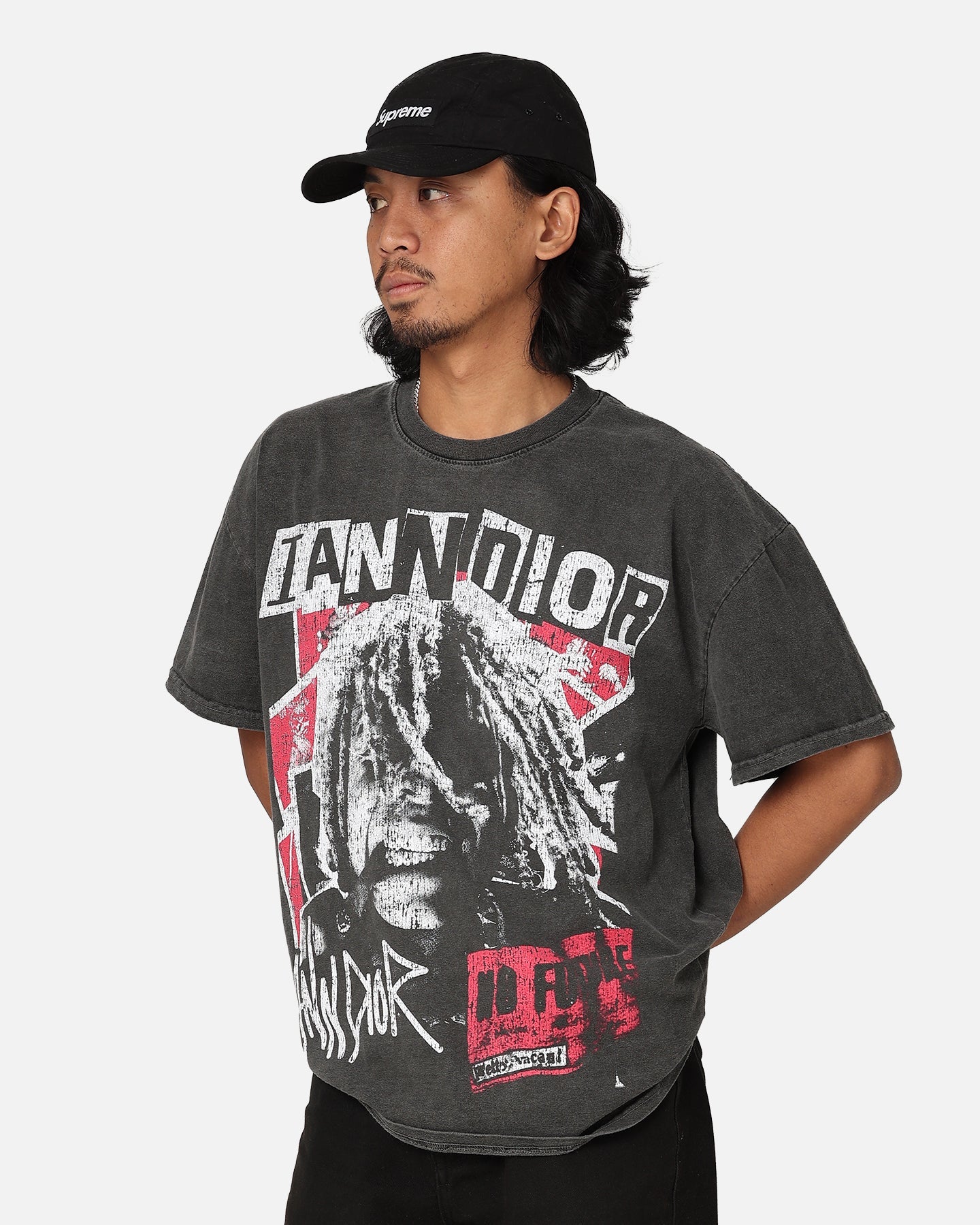 Iann Dior Iann Dior Vintage Heavyweight T-Shirt Black Wash