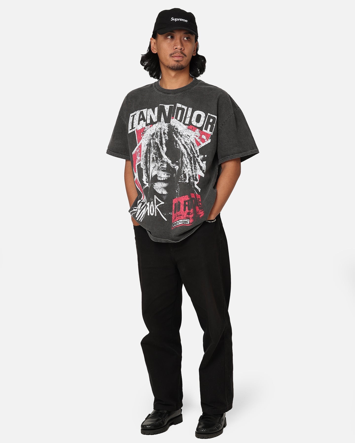 Iann Dior Iann Dior Vintage Heavyweight T-Shirt Black Wash
