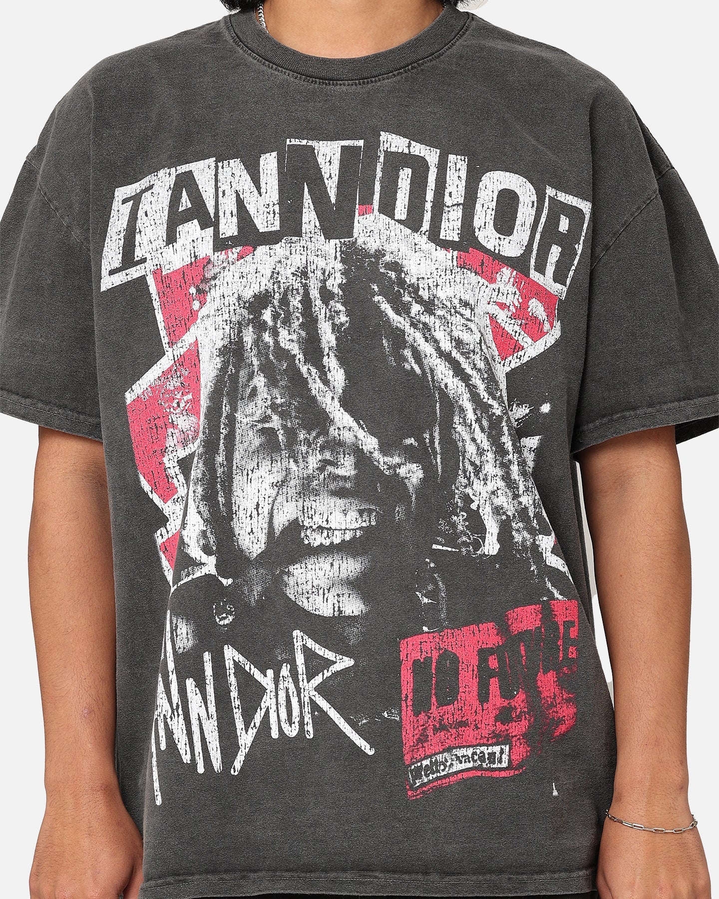 Iann Dior Iann Dior Vintage Heavyweight T-Shirt Black Wash
