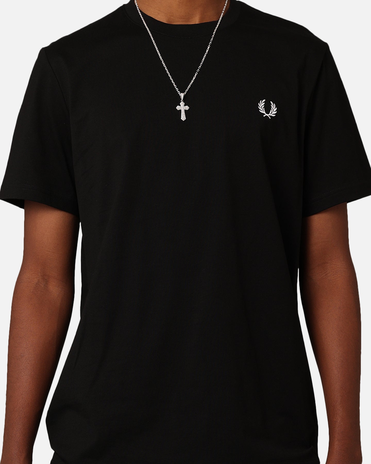 Fred Perry Back Graphic T-Shirt Black