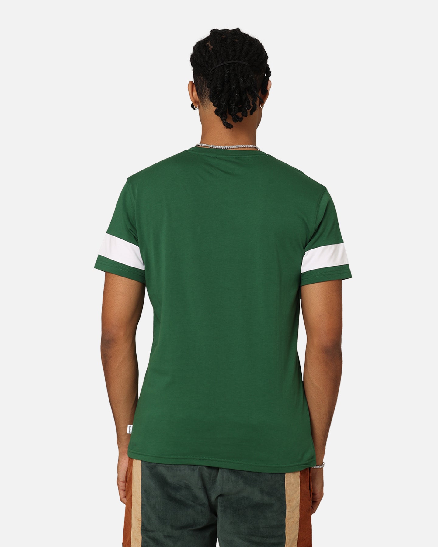 Carr√© Bars T-Shirt Green/White