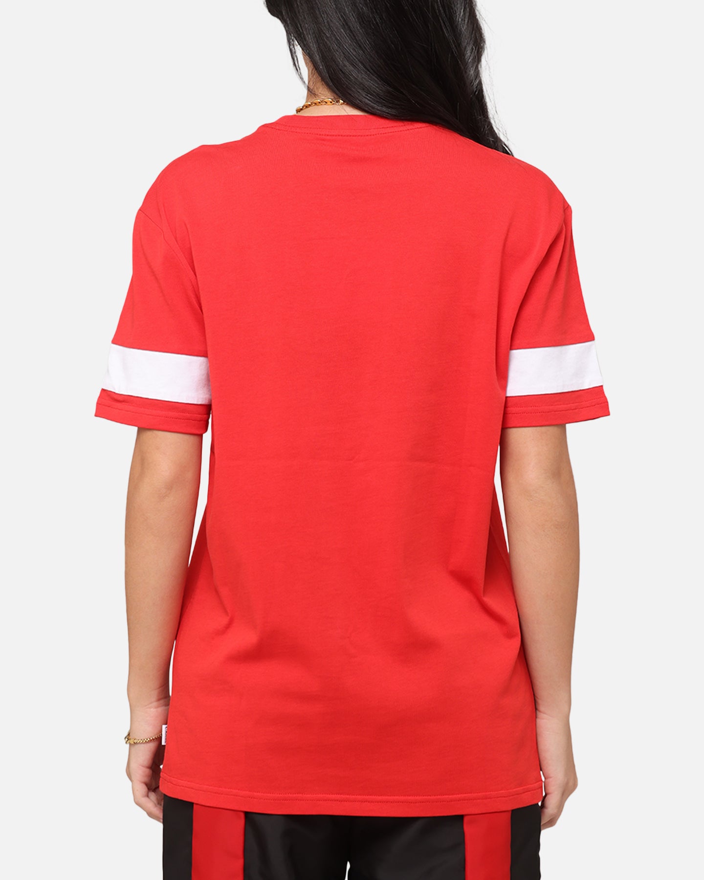Carre Bars T-Shirt Red/White Style001