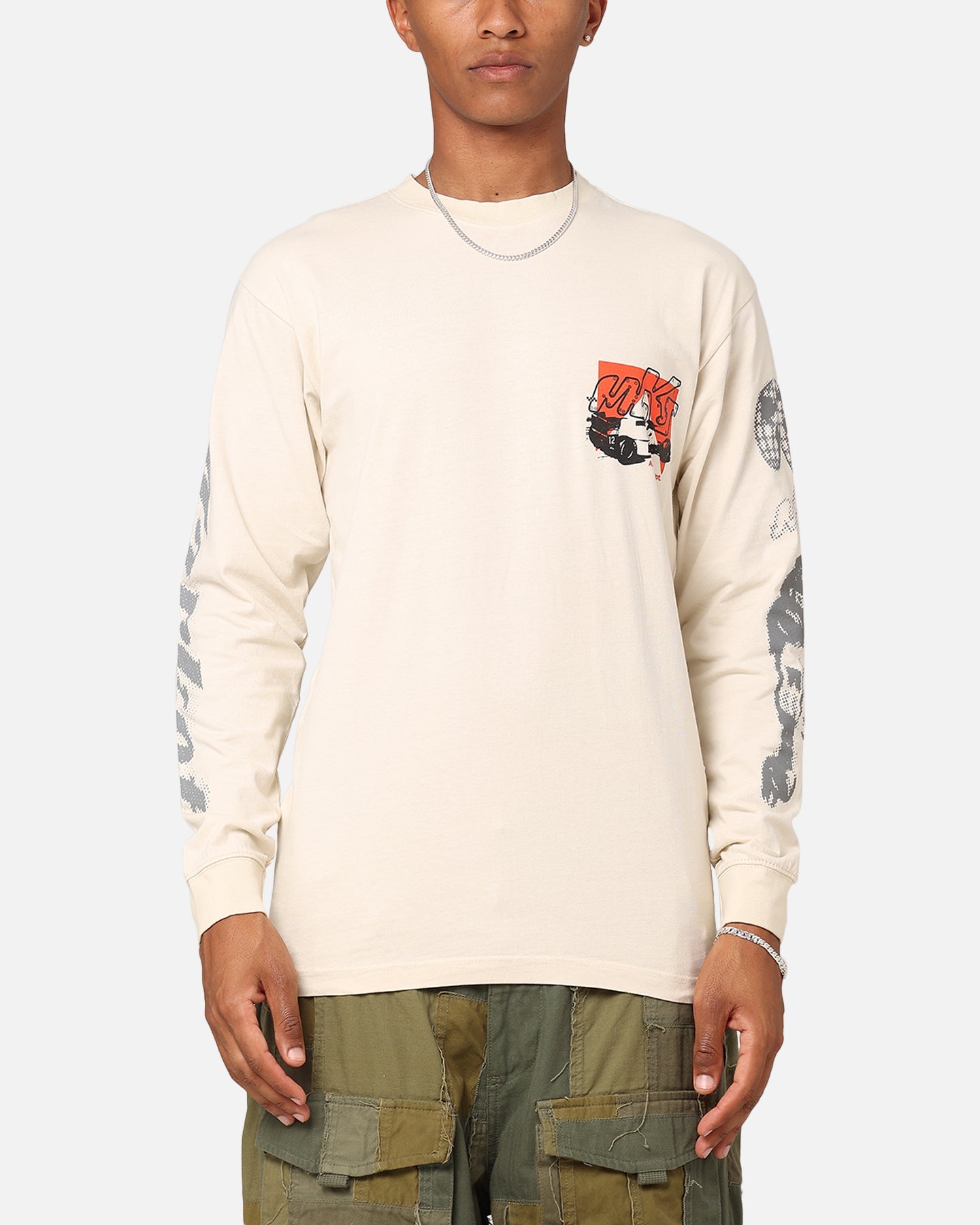 Market Corsa Long Sleeve T-Shirt Ecru