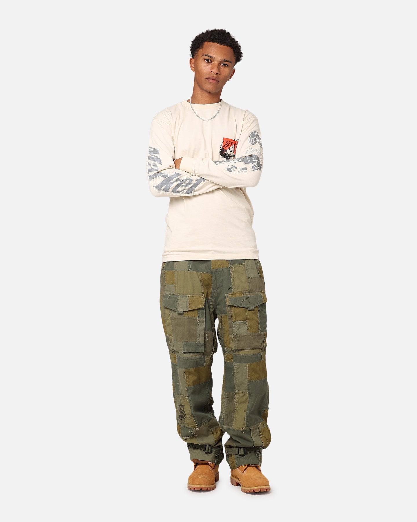 Market Corsa Long Sleeve T-Shirt Ecru