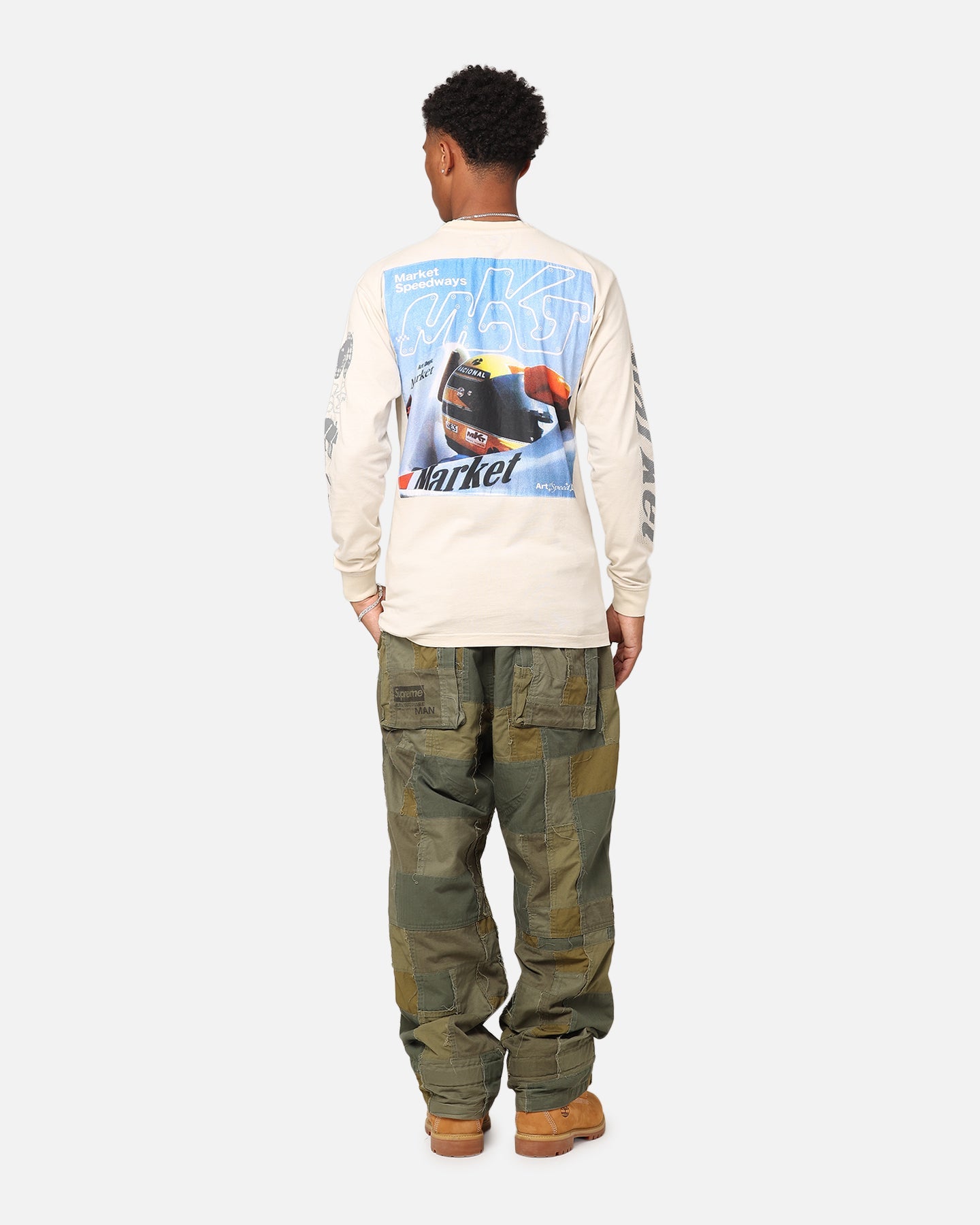 Market Corsa Long Sleeve T-Shirt Ecru