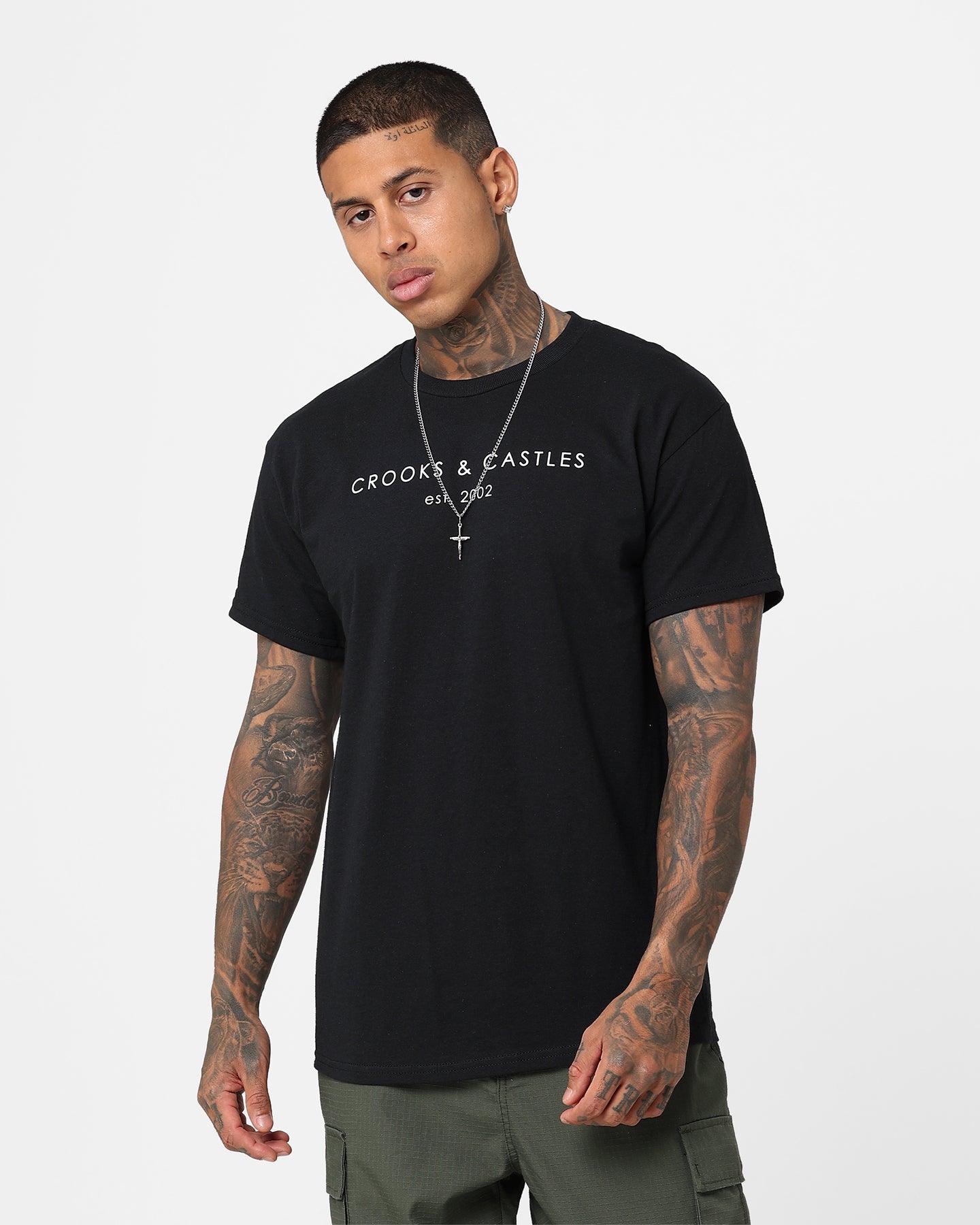 Crooks & Castles Millenium T-Shirt Black