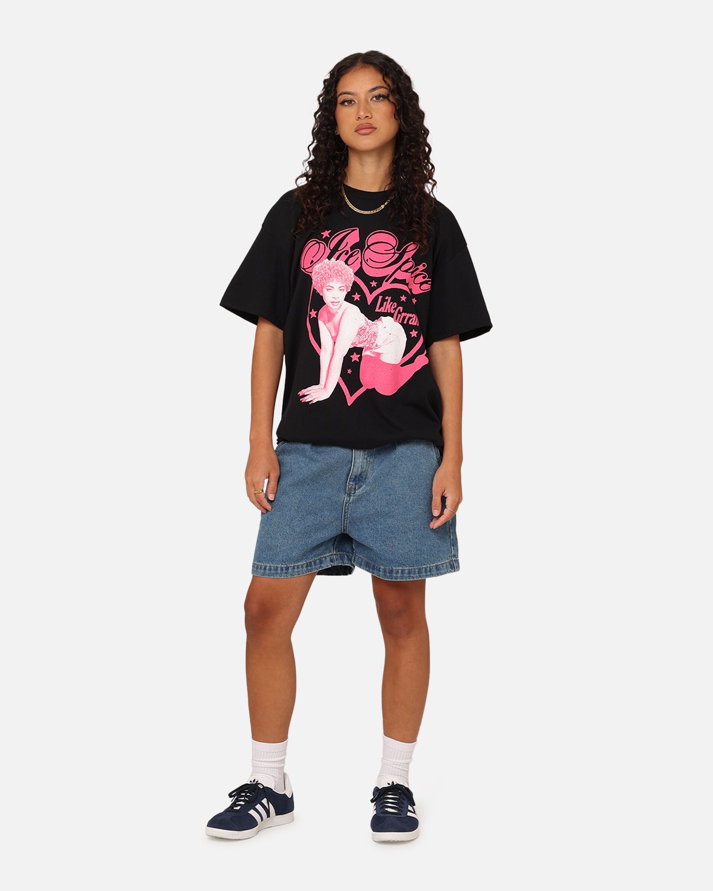 Ice Spice Like Grrah T-Shirt Black Style001