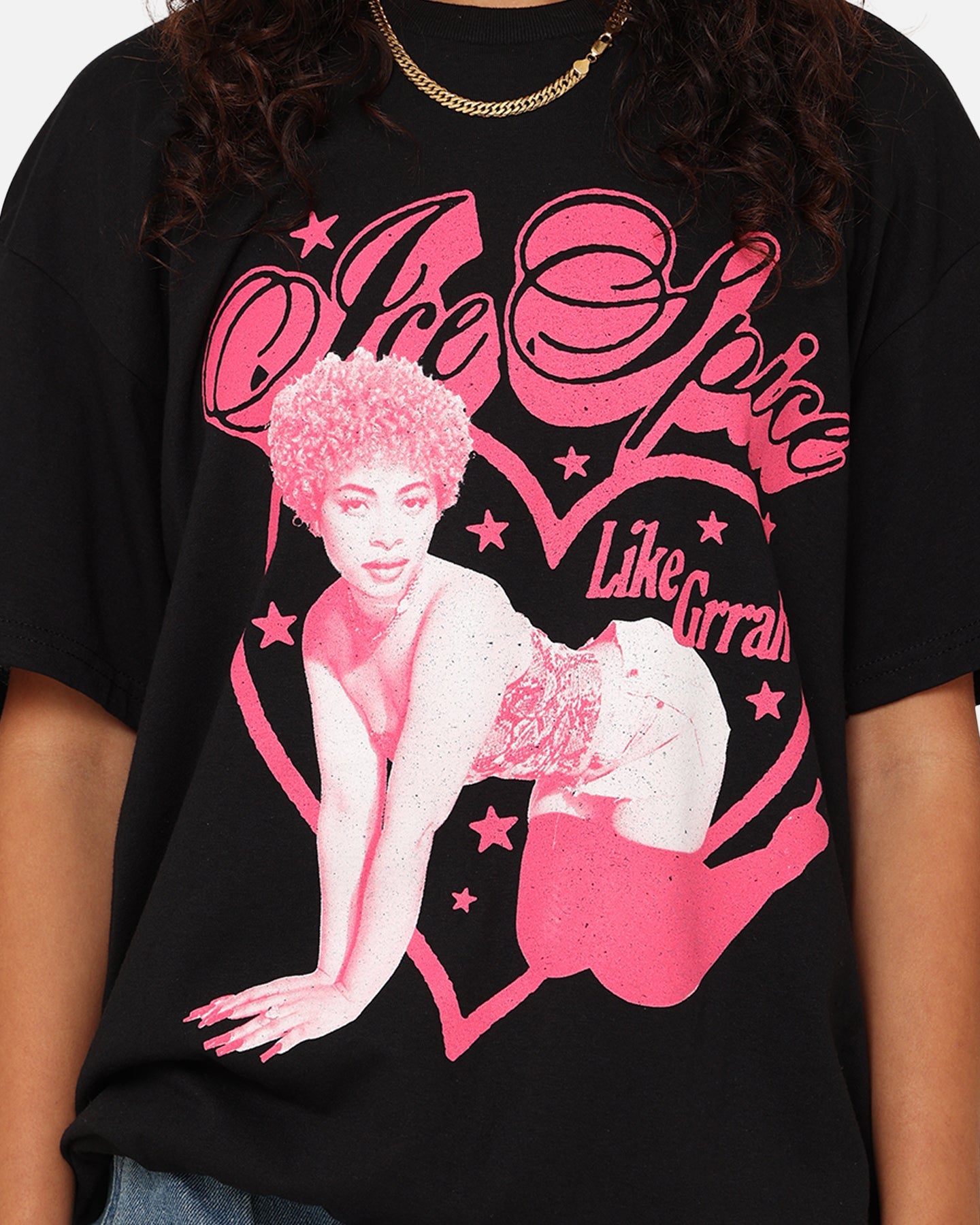 Ice Spice Like Grrah T-Shirt Black Style001