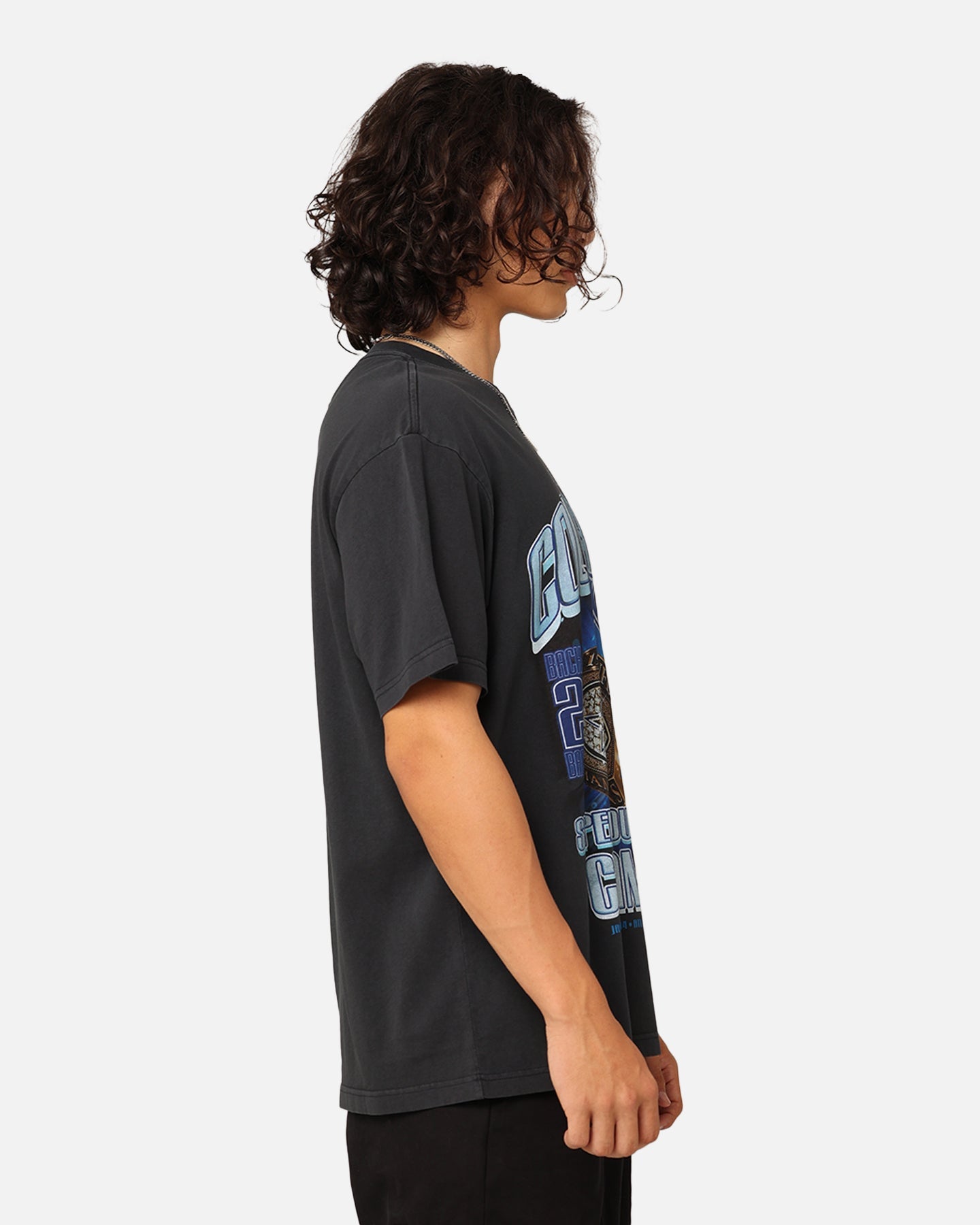 Mitchell & Ness Dallas Cowboys '93-94 Super Bowl Champs T-Shirt Faded Black
