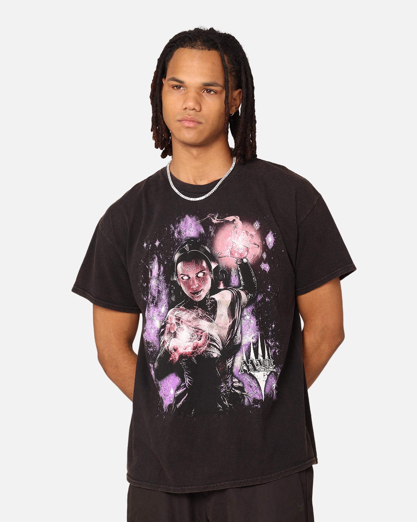 Goat Crew X Magic: The Gathering Liliana Vintage T-Shirt Black
