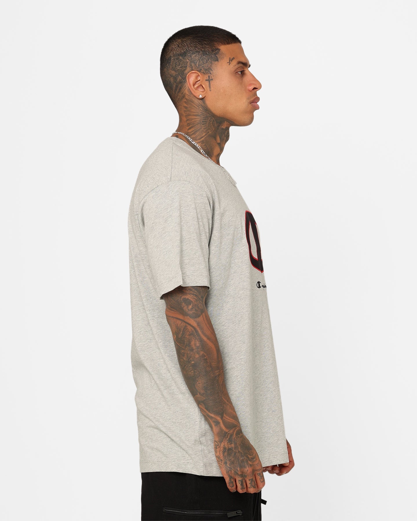 Champion Rochester Graphic T-Shirt Oxford Heather