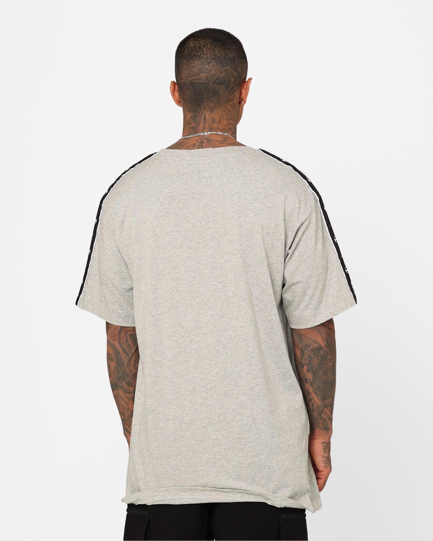 Champion Rochester Tape T-Shirt Oxford Heather