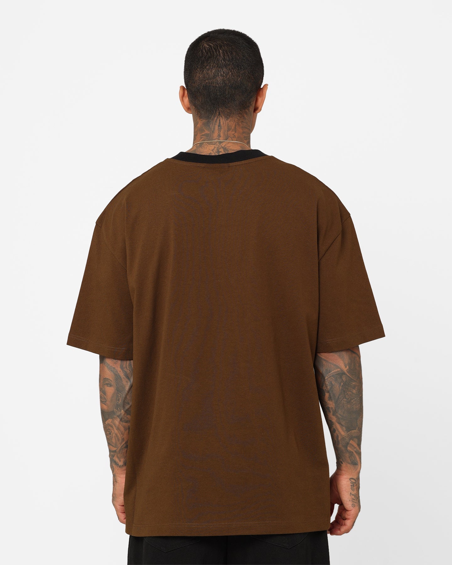 Champion Heritage Contrast Script T-Shirt Dance Monkey