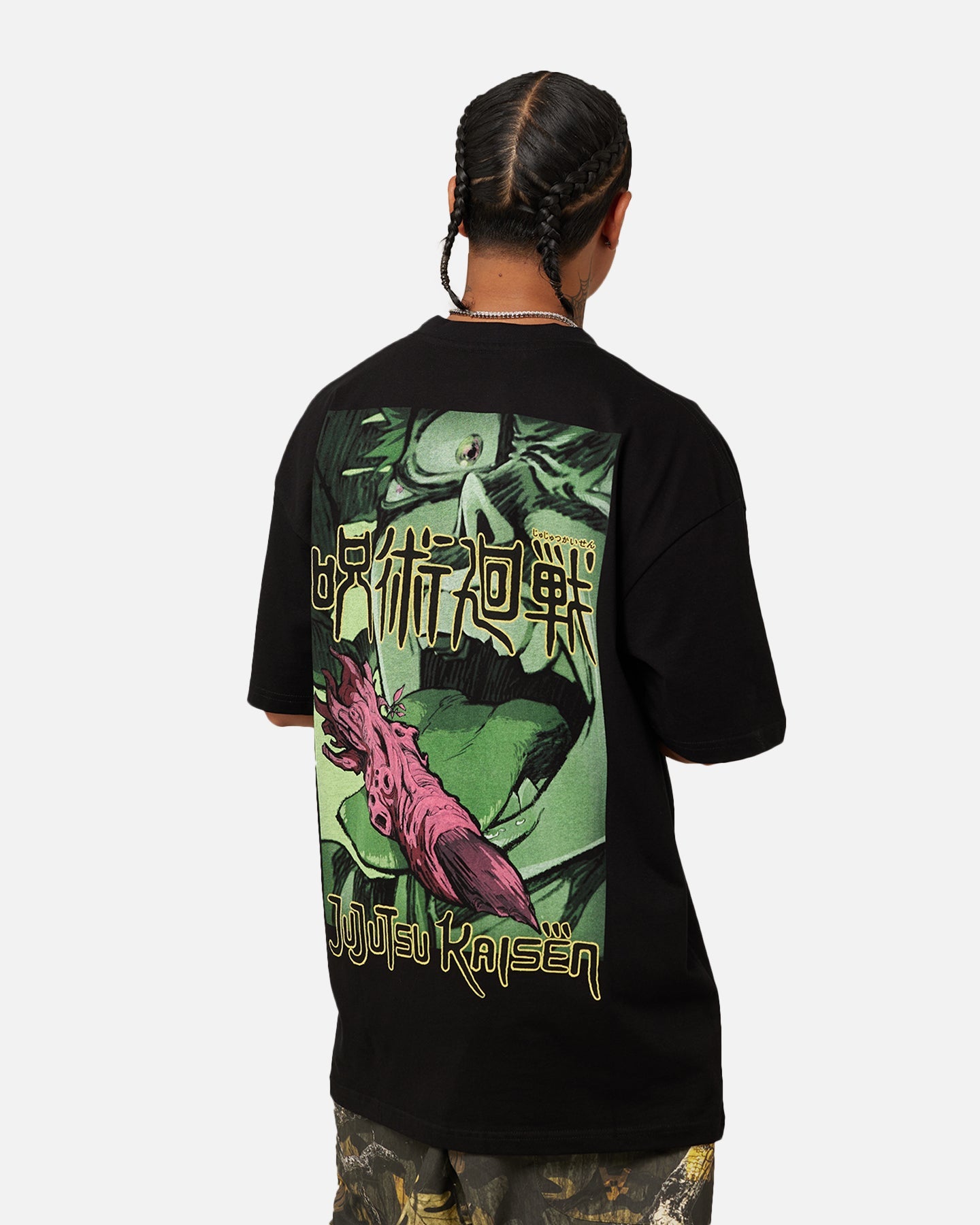 Goat Crew X Jujutsu Kaisen Heavyweight T-Shirt Black