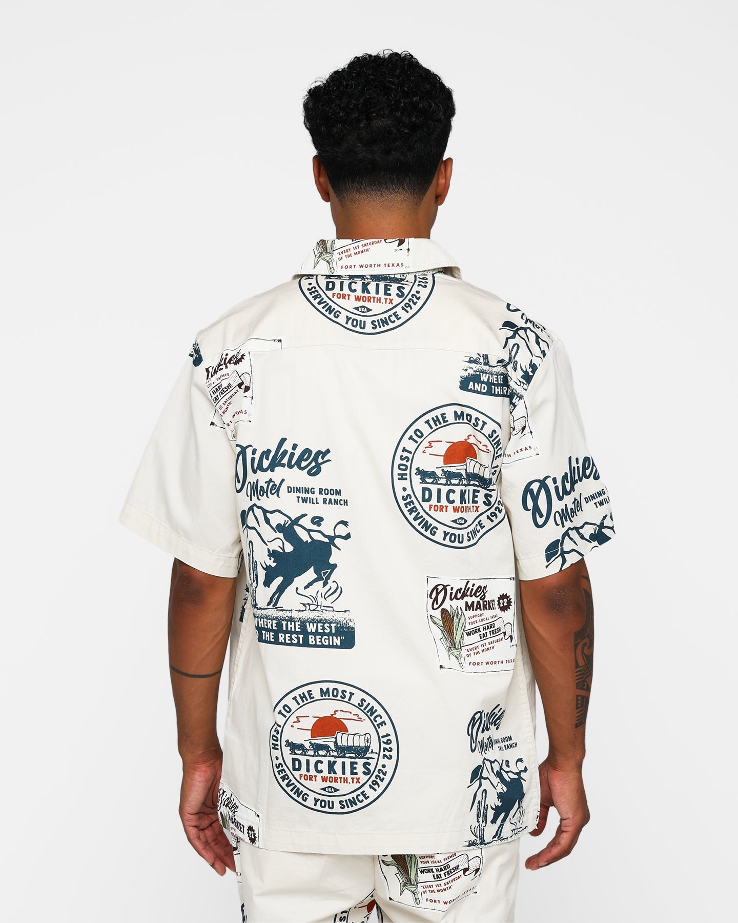 Dickies Greensburg Printed Short Sleeve T-Shirt Vintage Print