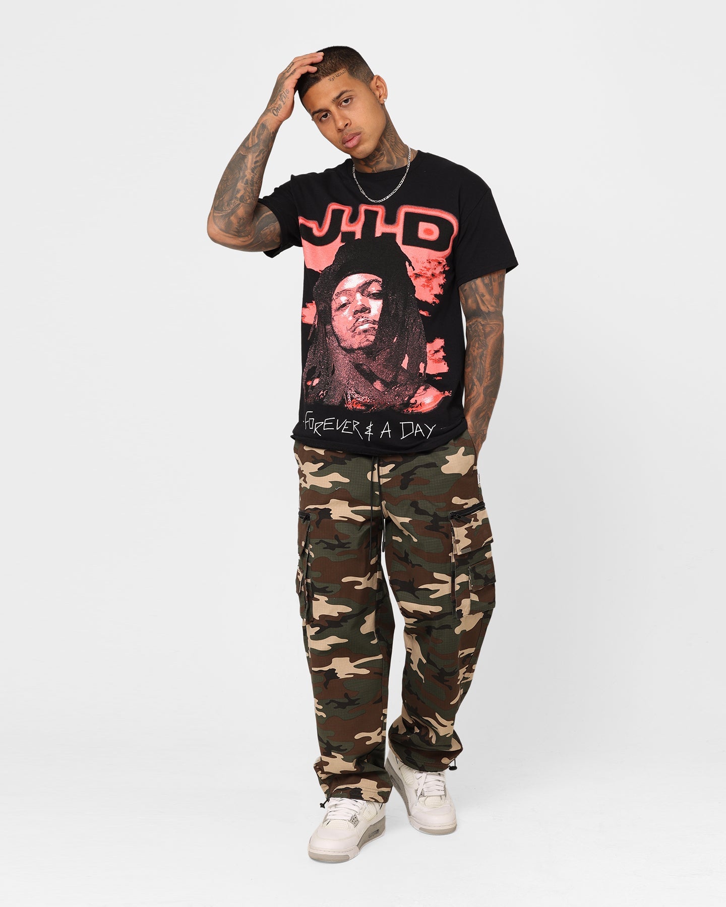Culture Kings X J.I.D T-Shirt Black