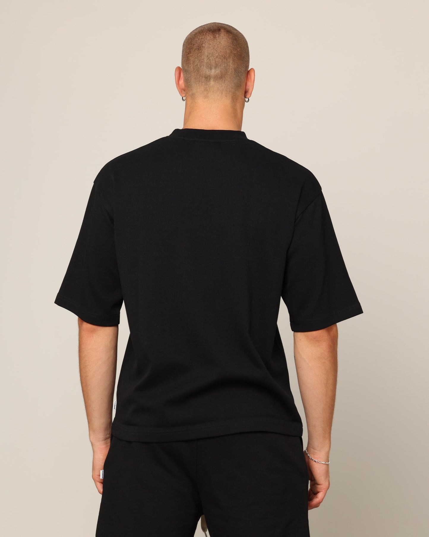 Carr√© Blanc Boxy T-Shirt Black