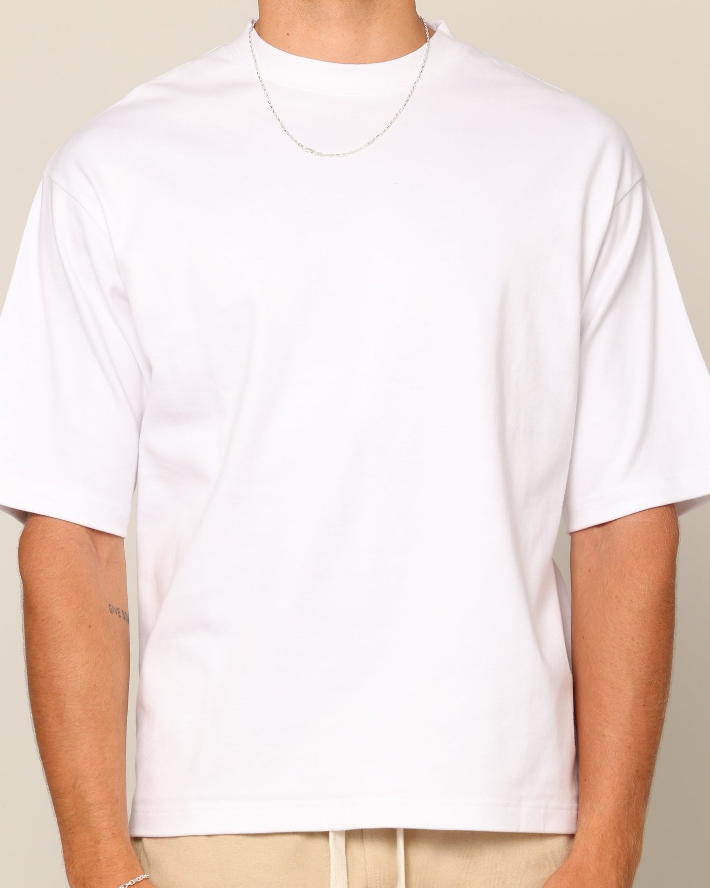 Carr√© Blanc Boxy T-Shirt White