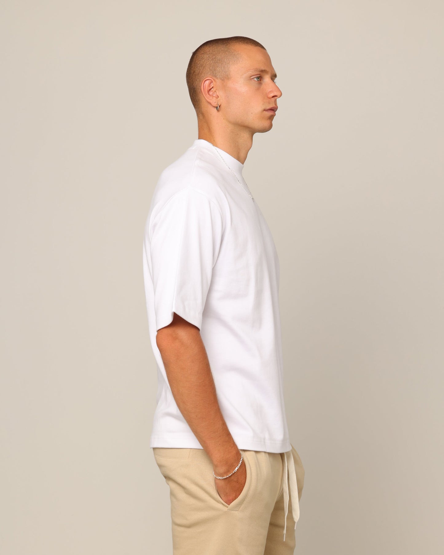Carr√© Blanc Boxy T-Shirt White