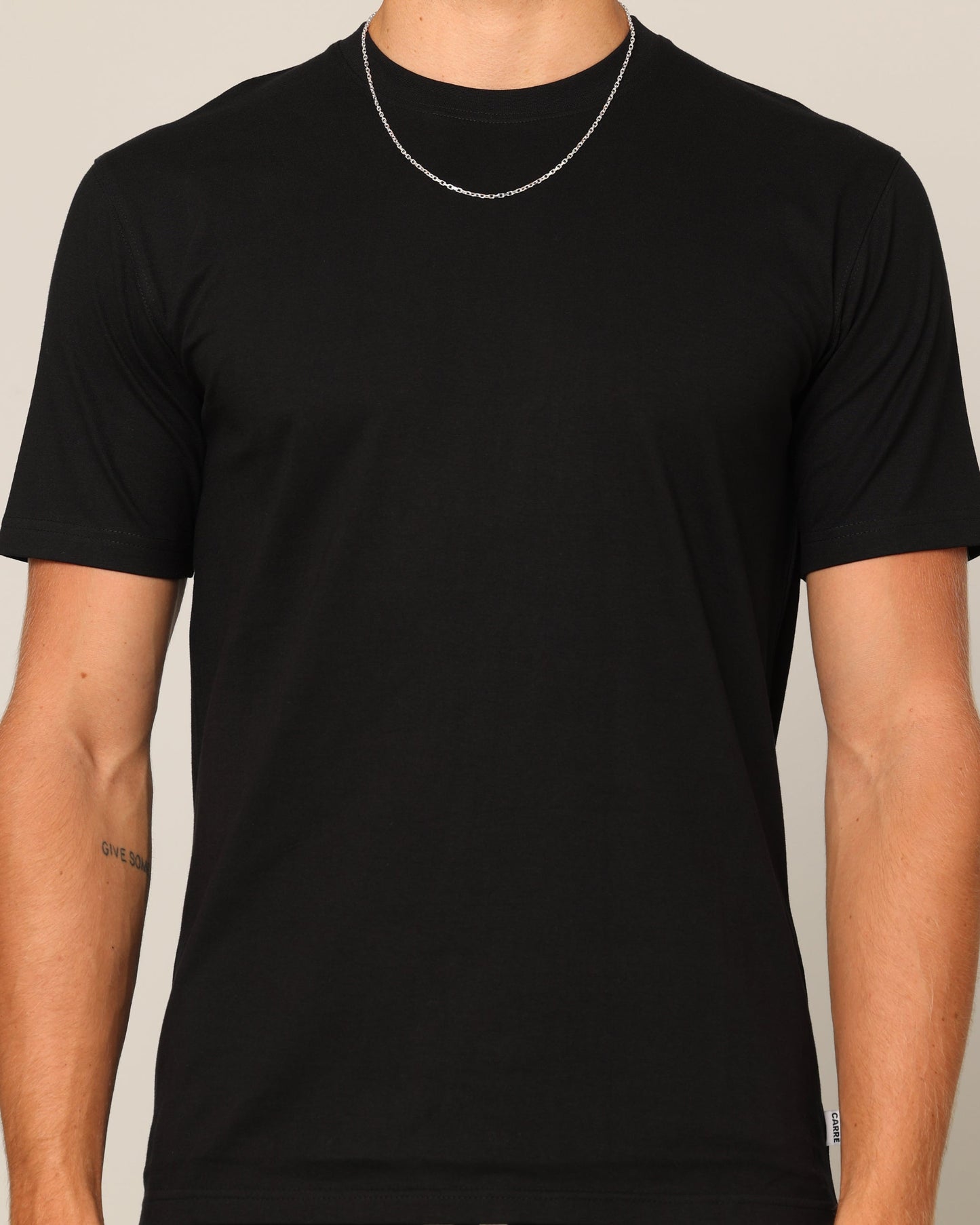 Carr√© Blanc Form T-Shirt Black