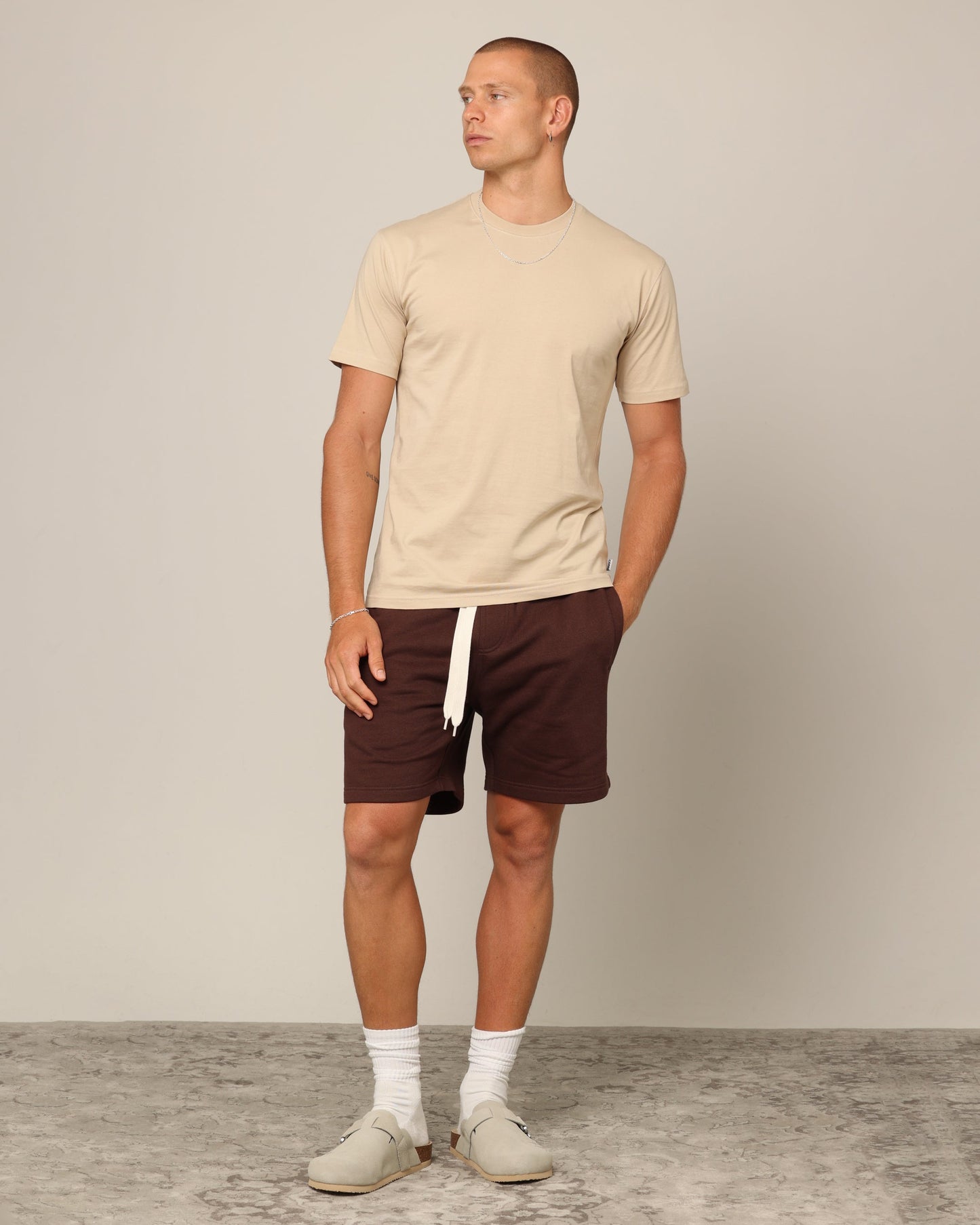 Carr√© Blanc Form T-Shirt Stone