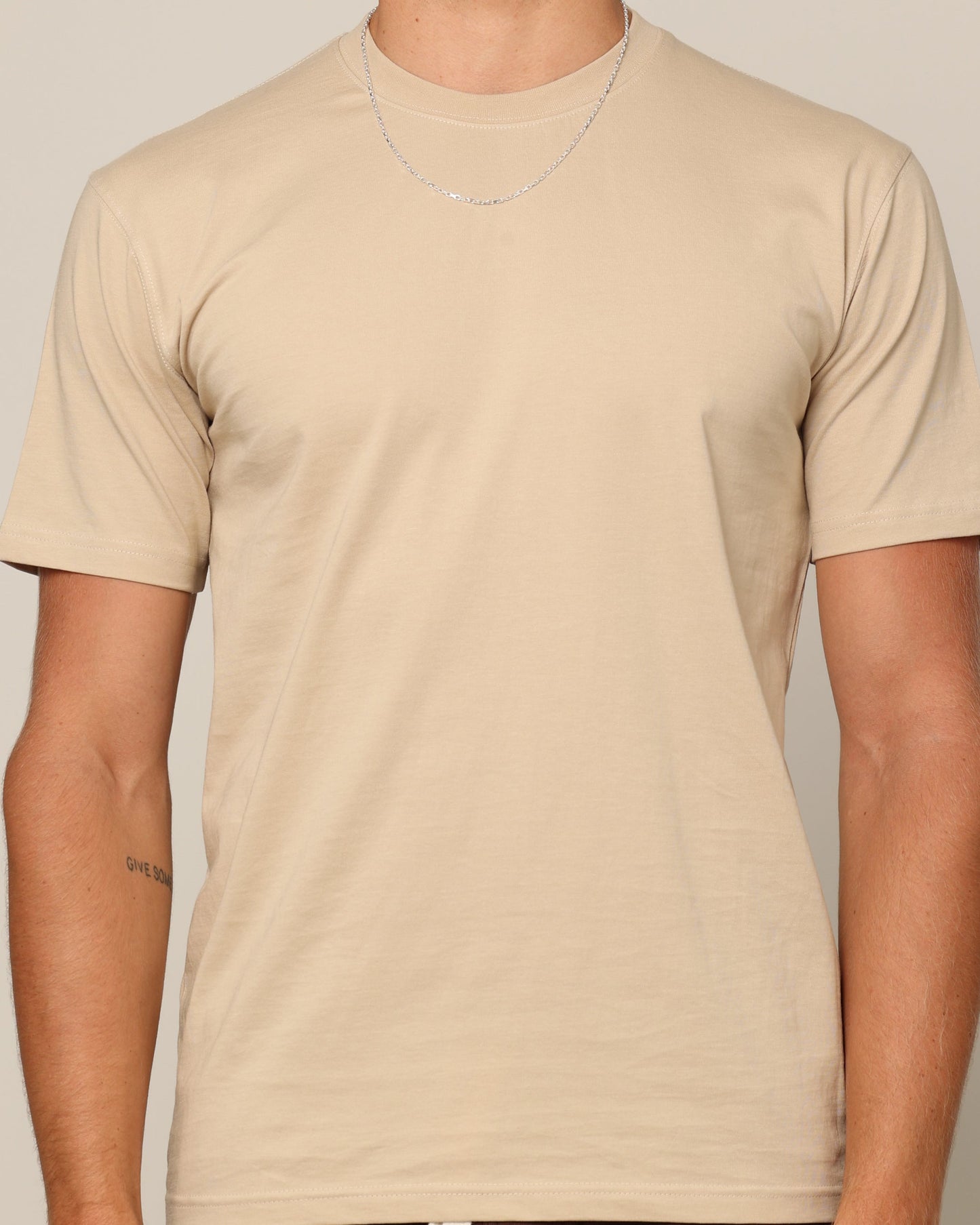 Carr√© Blanc Form T-Shirt Stone