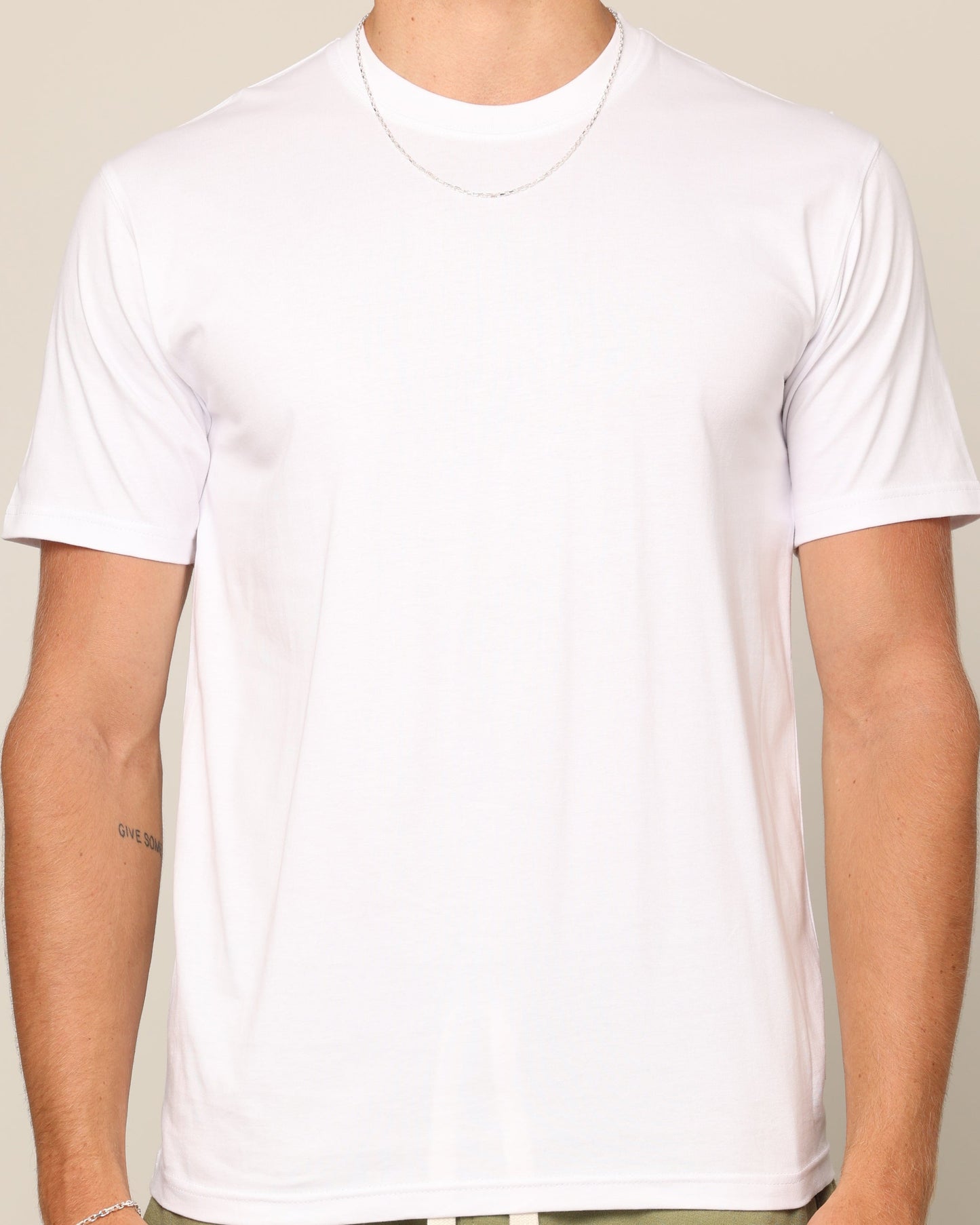 Carr√© Blanc Form T-Shirt White