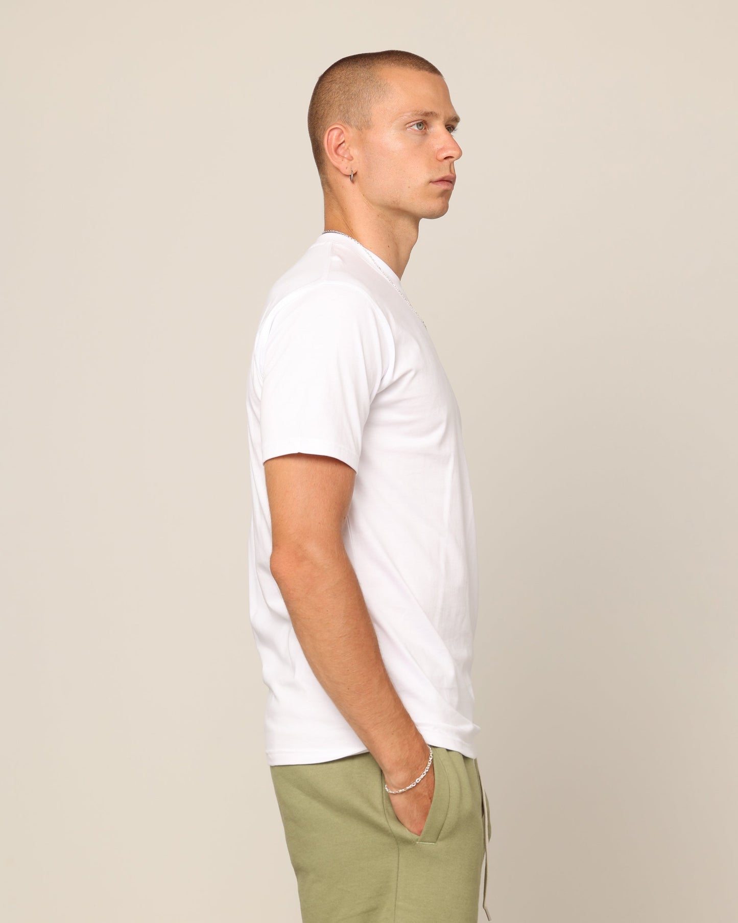 Carr√© Blanc Form T-Shirt White