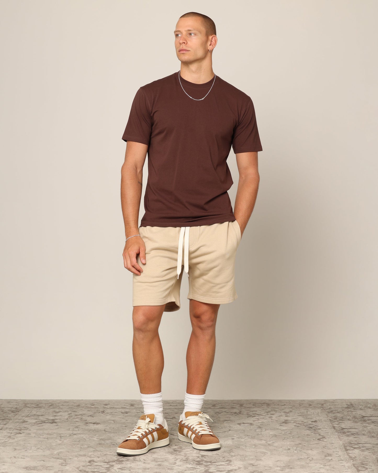 Carr√© Blanc Form T-Shirt Brown