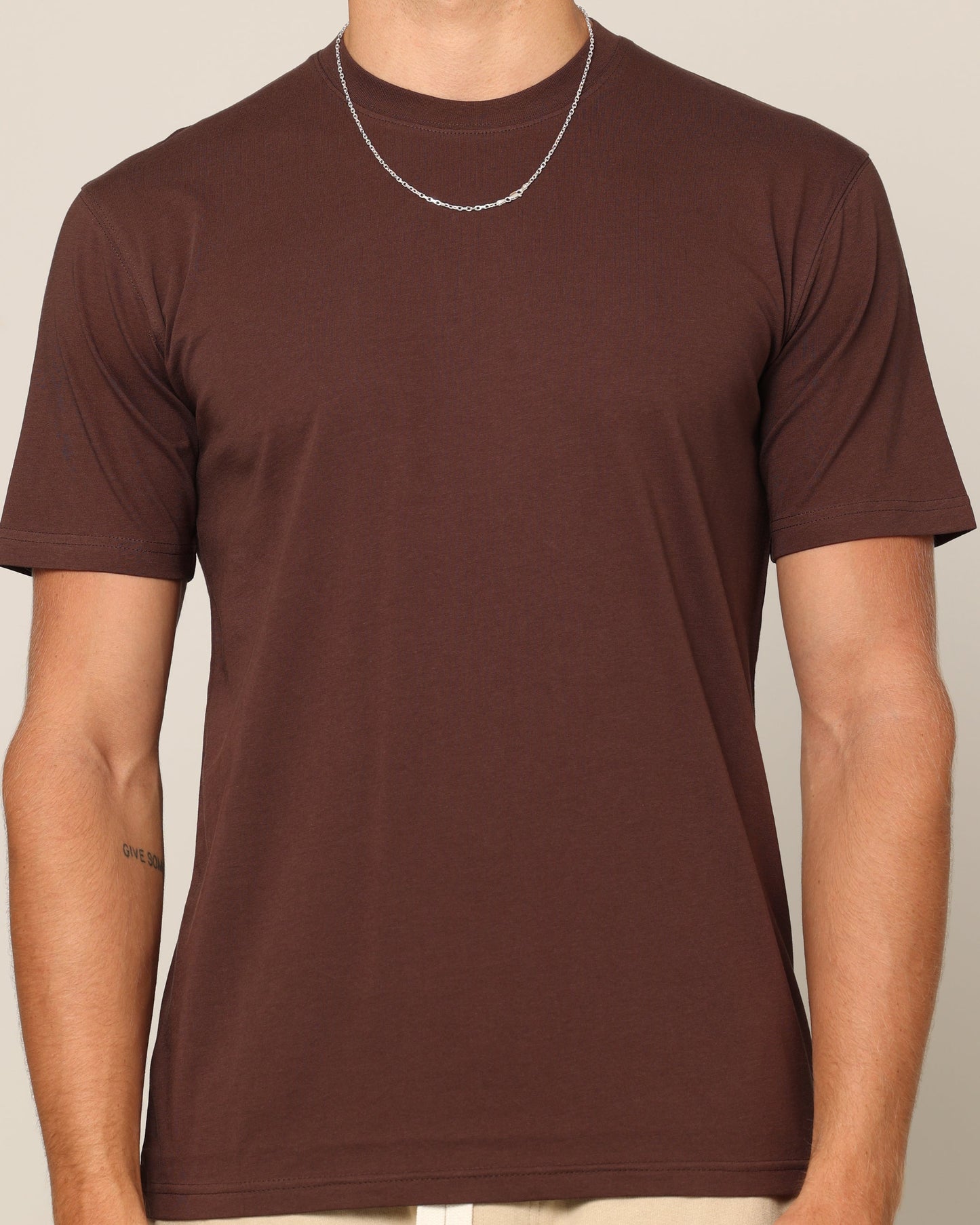 Carr√© Blanc Form T-Shirt Brown