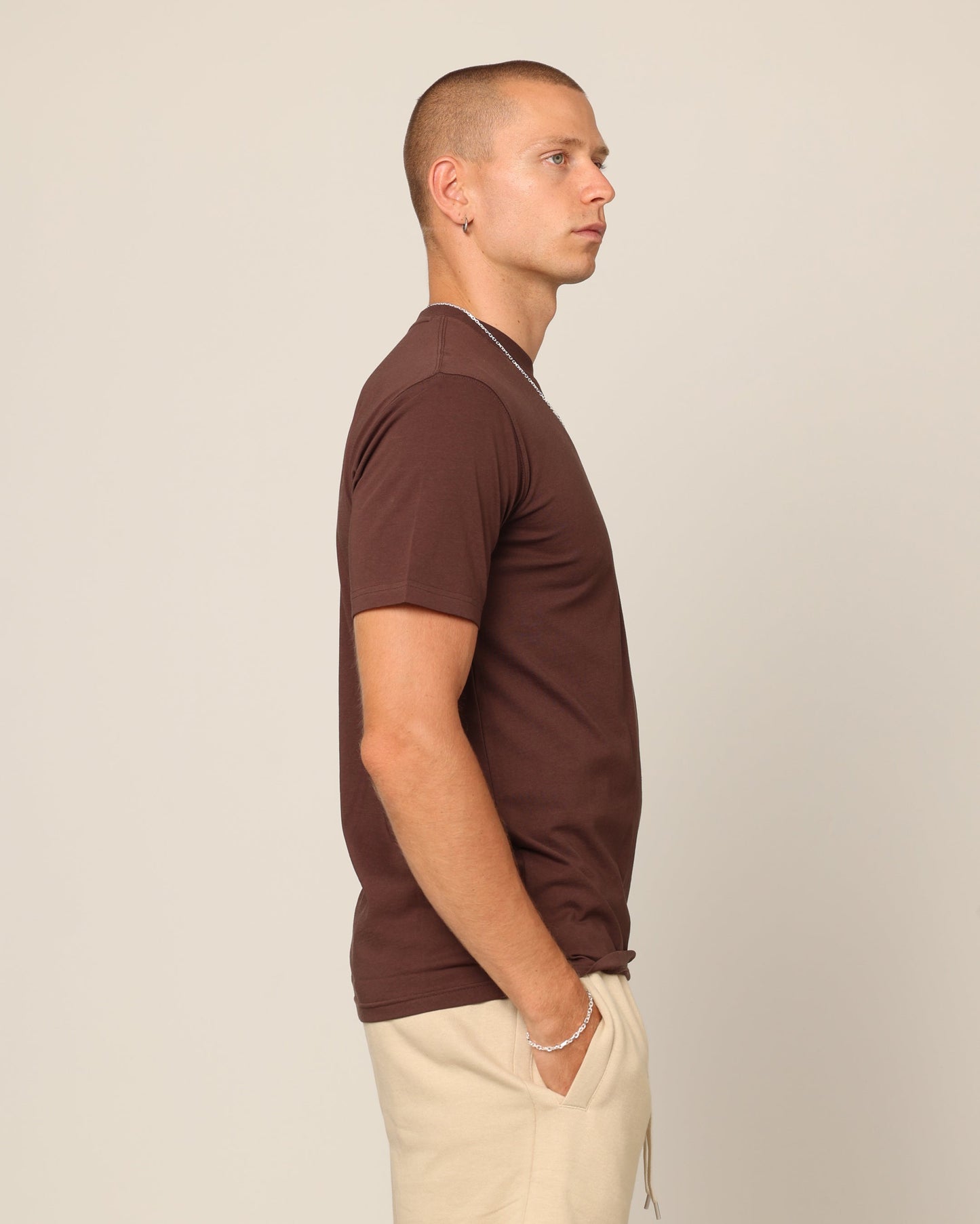 Carr√© Blanc Form T-Shirt Brown