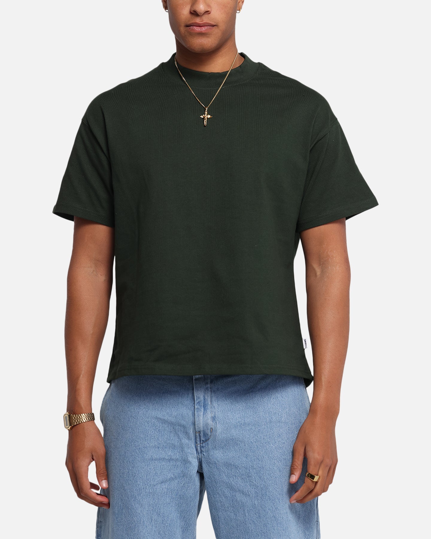 Carr√© Blanc T-Shirt Dark Green