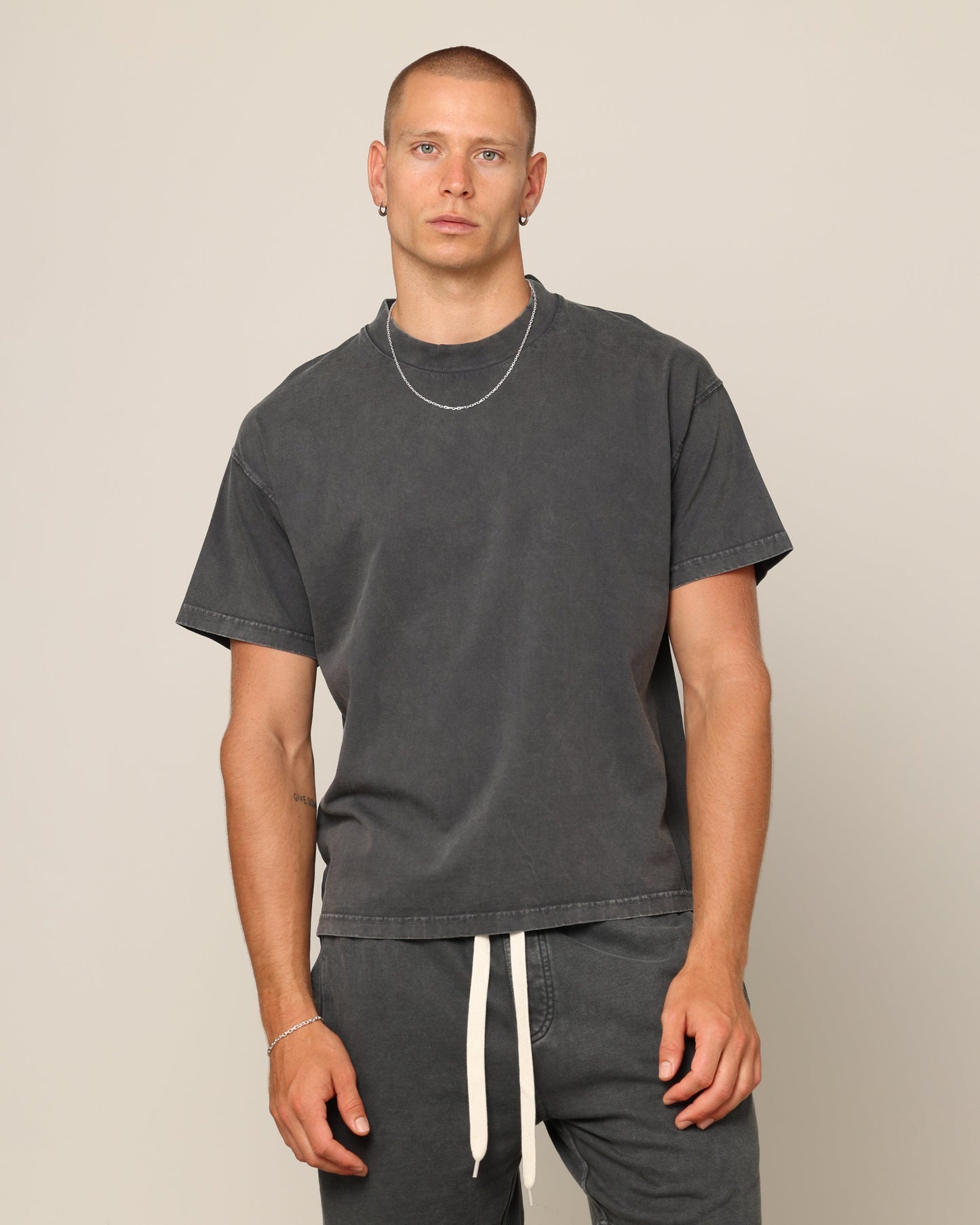 Carr√© Blanc T-Shirt Vintage Grey