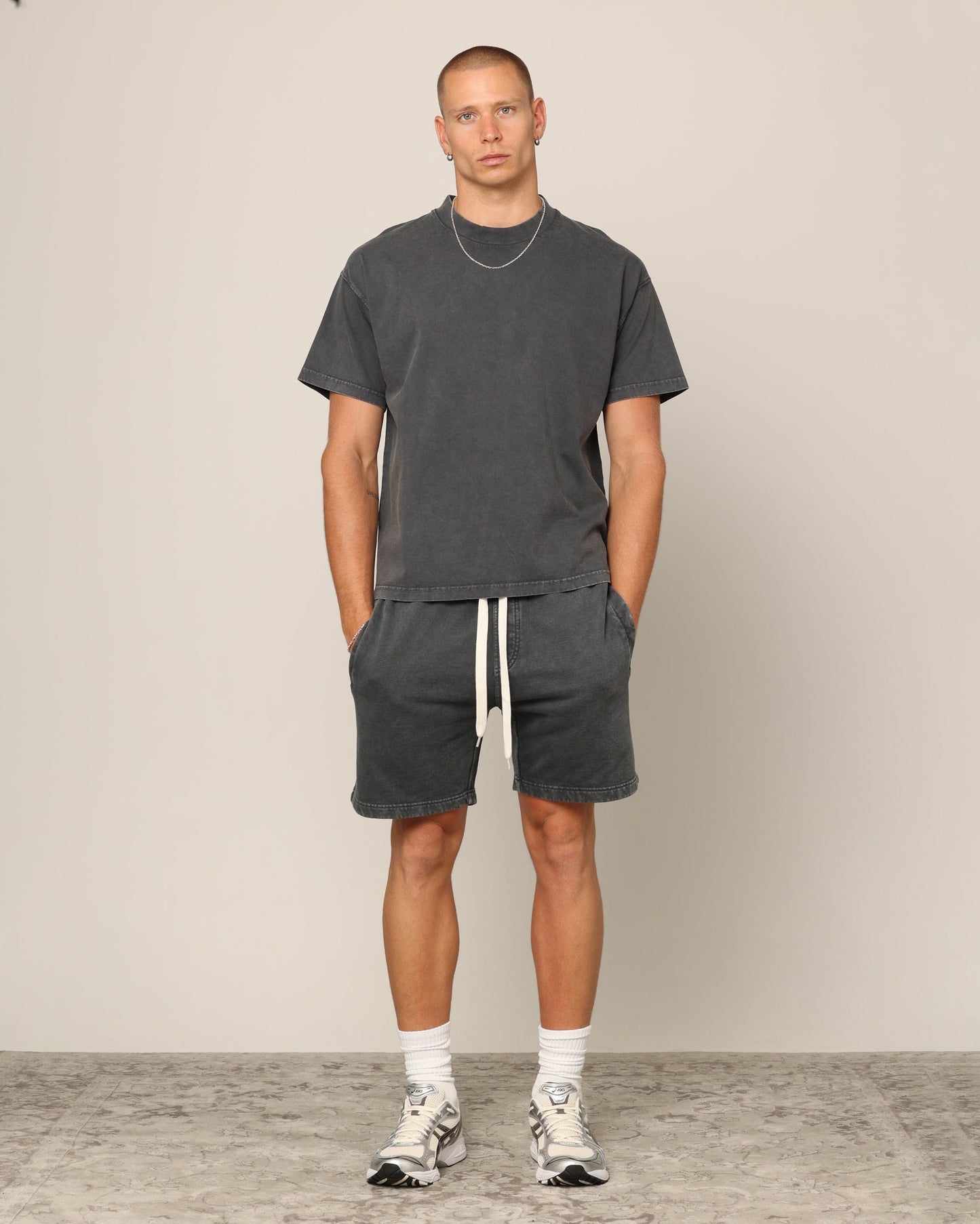 Carr√© Blanc T-Shirt Vintage Grey
