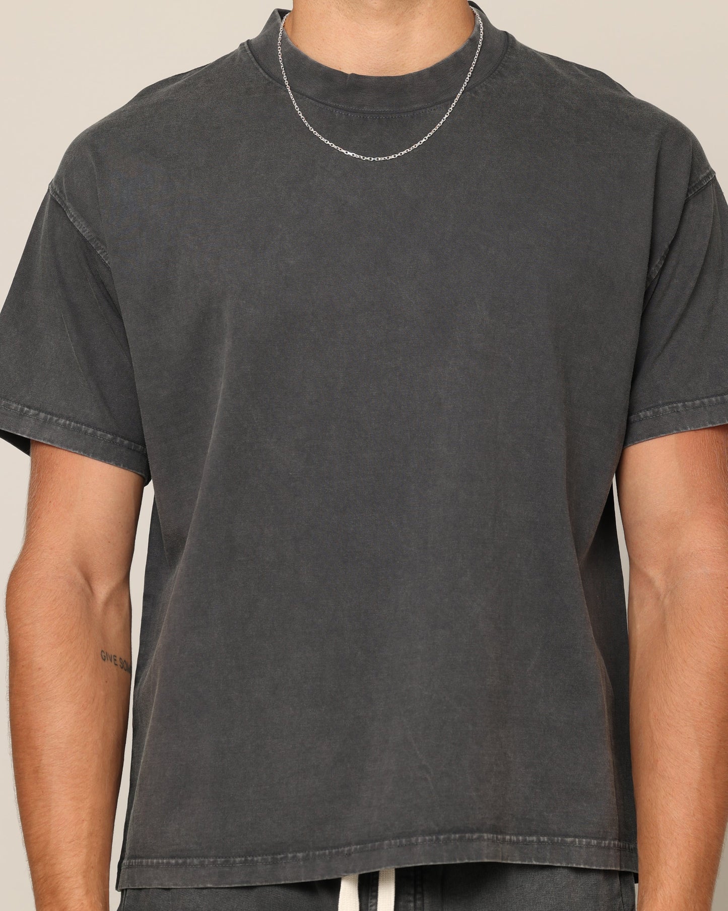 Carr√© Blanc T-Shirt Vintage Grey