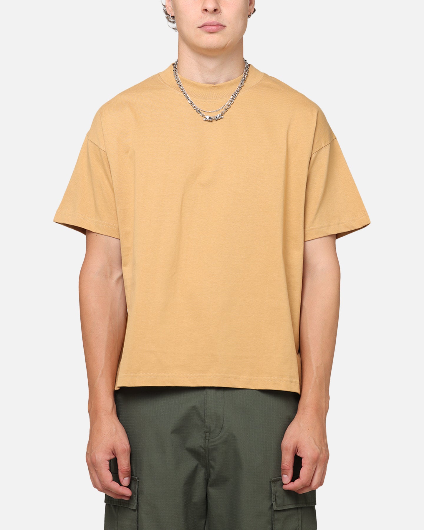 Carr√© Blanc T-Shirt Tan