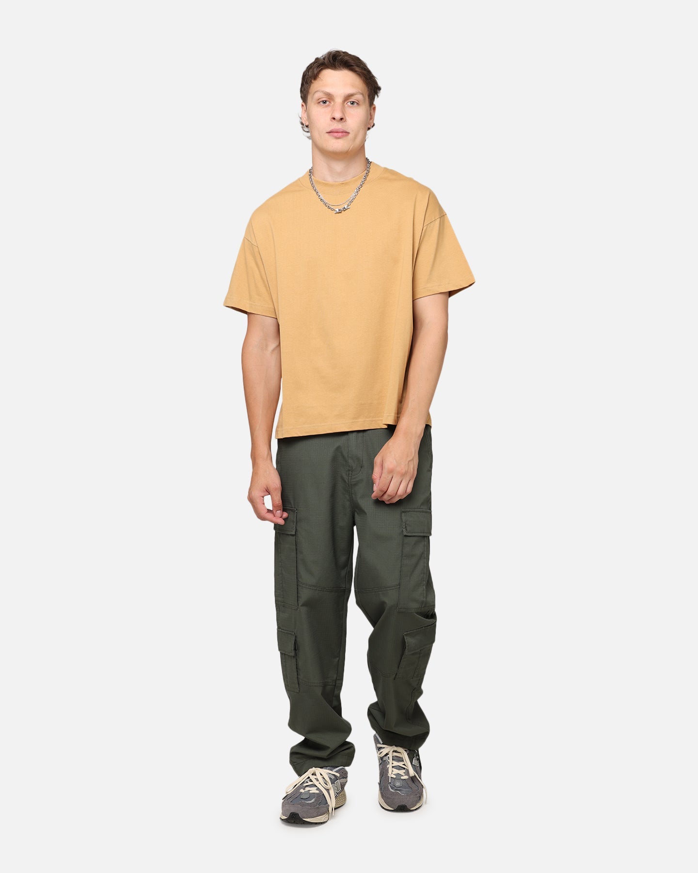 Carr√© Blanc T-Shirt Tan