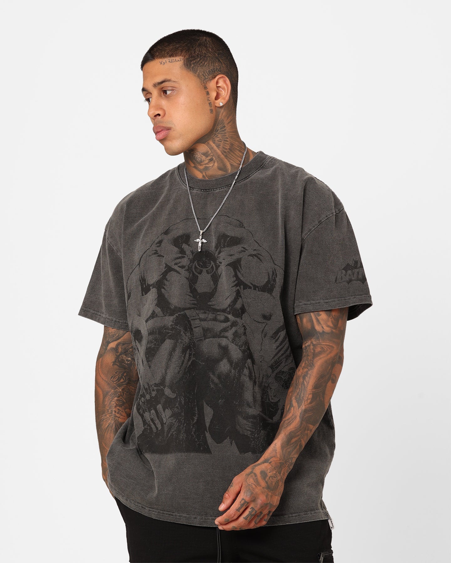 Goat Crew X DC Batman Issue #497 Heavyweight Vintage T-Shirt Black Wash
