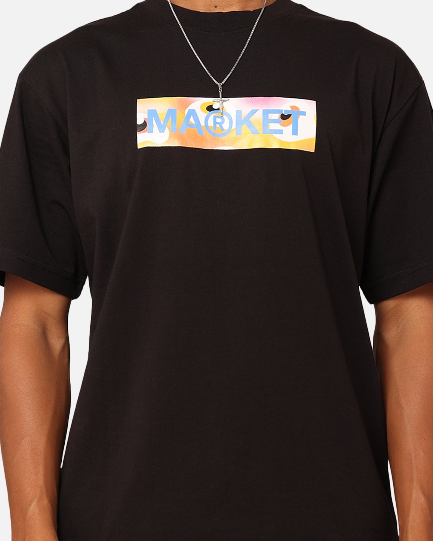 Market Bar Logo T-Shirt Black