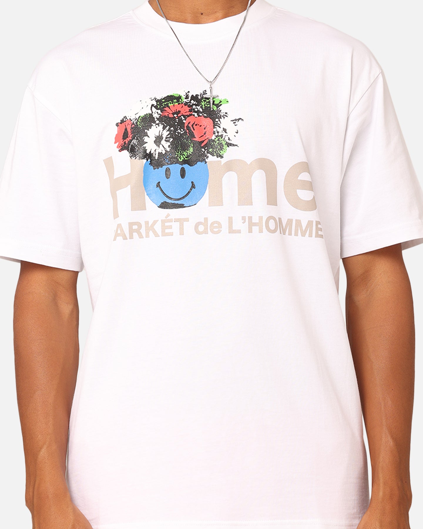 Market Smiley Market De L'Homme T-Shirt White