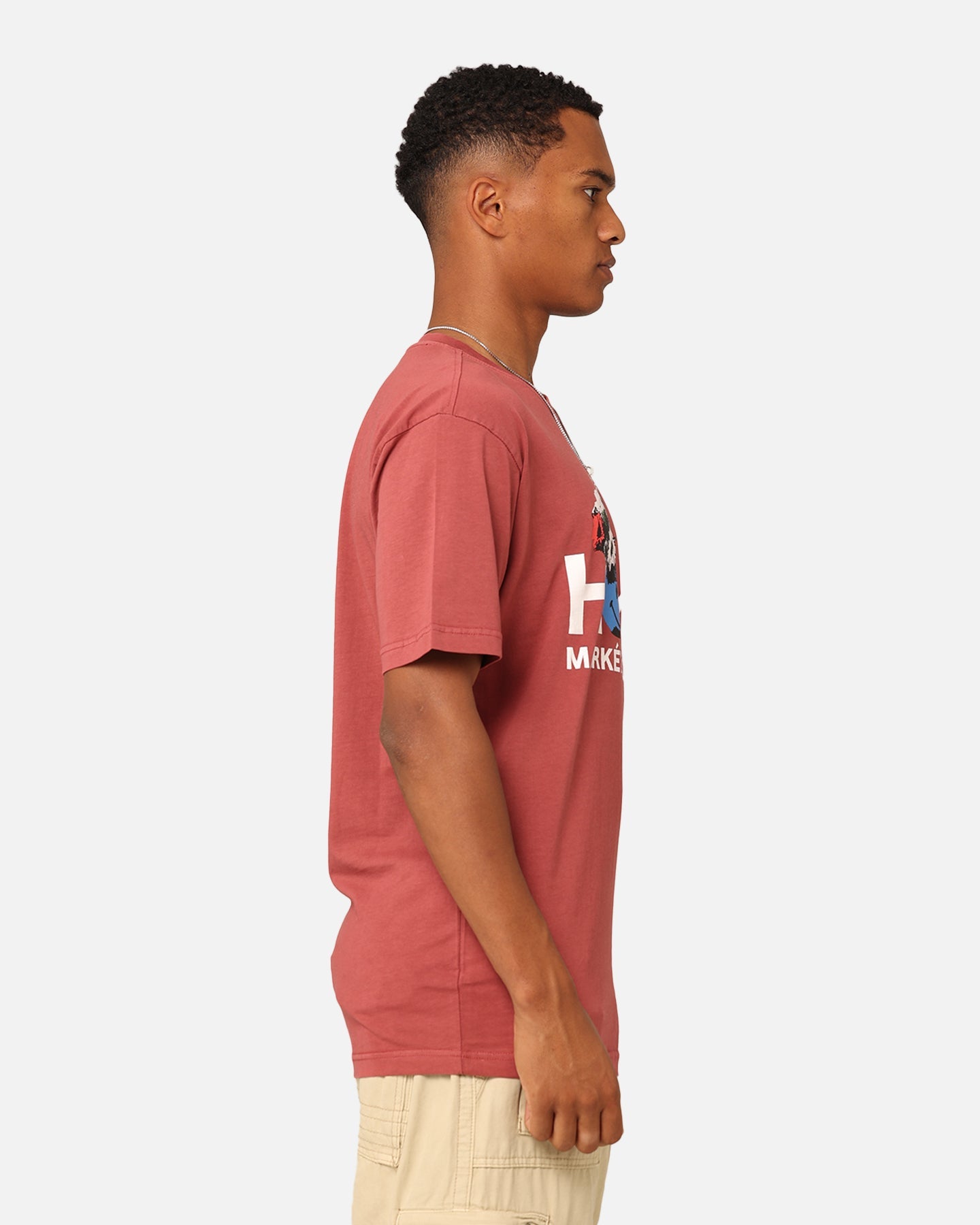 Market Smiley Market De L'Homme T-Shirt Berry