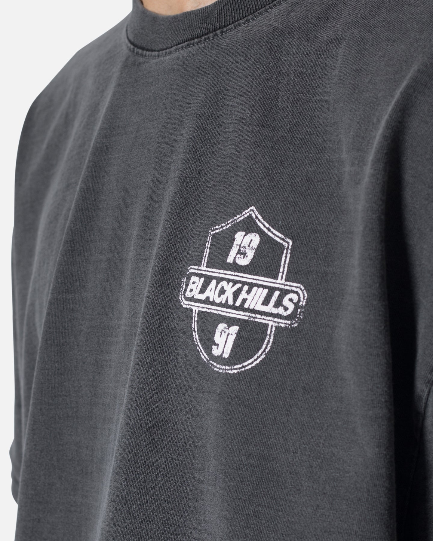 MNML Black Hills T-Shirt Washed Black