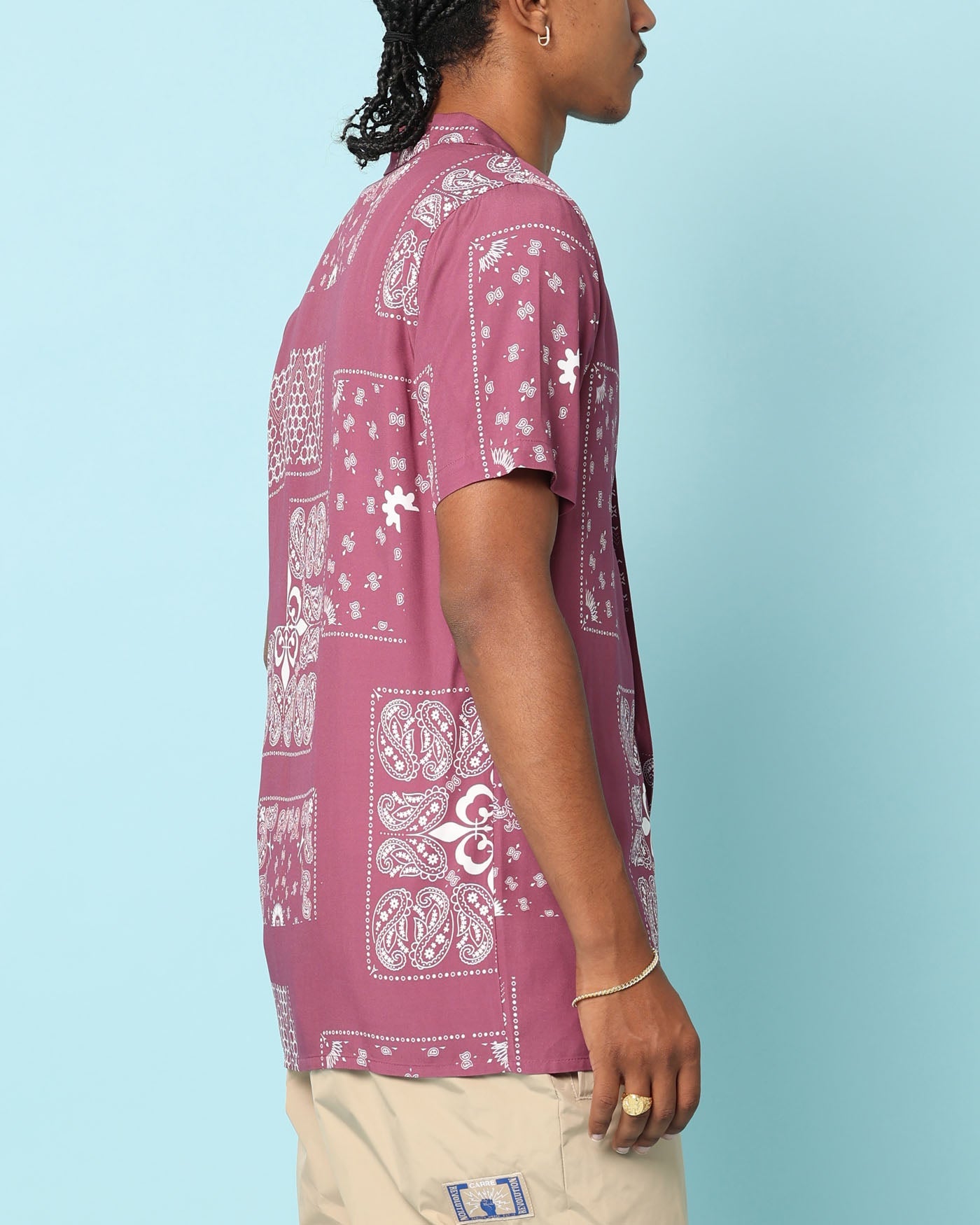 Carr√© Fragment Button Up Shirt Port