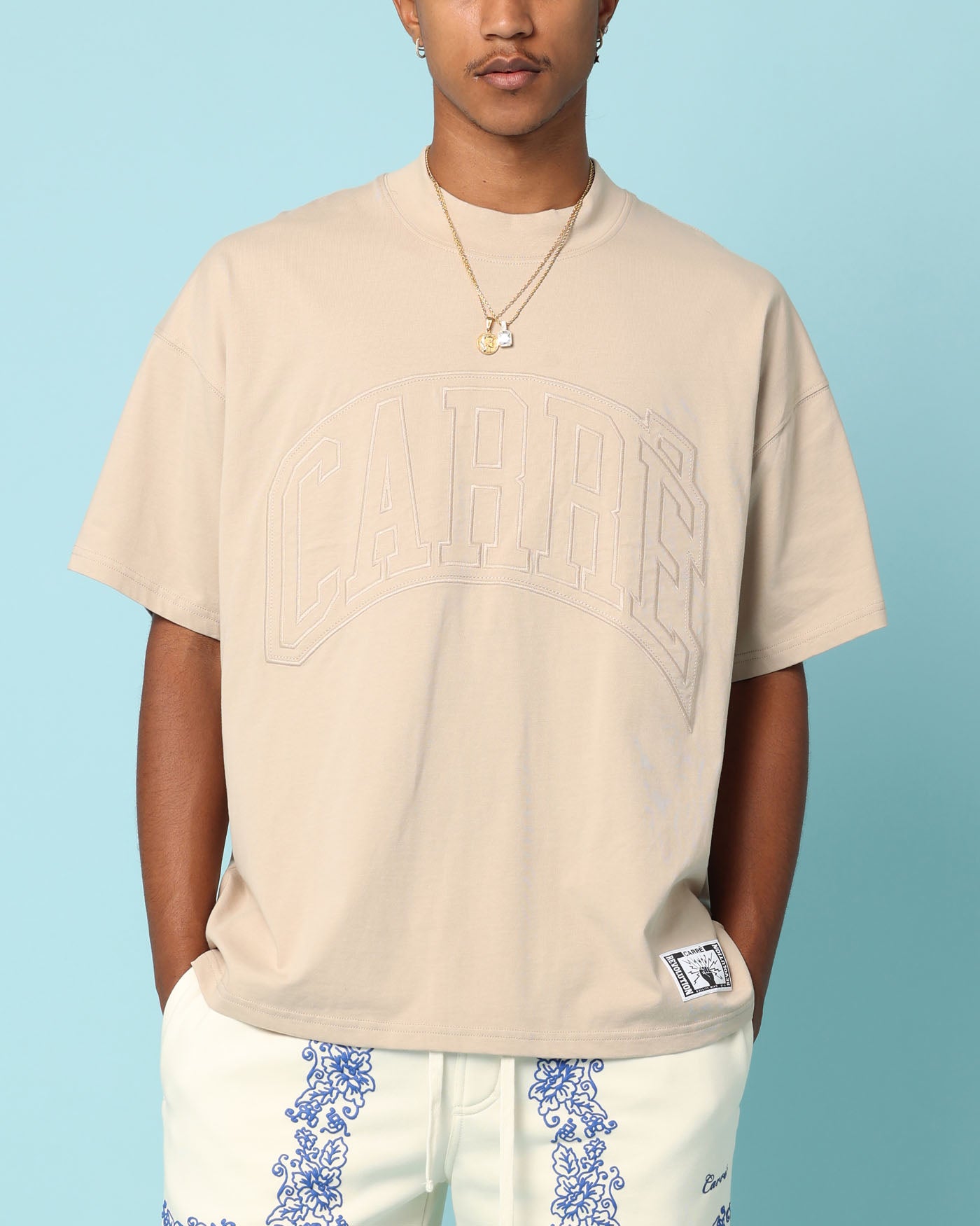 Carr√© Construct Oversized T-Shirt Stone
