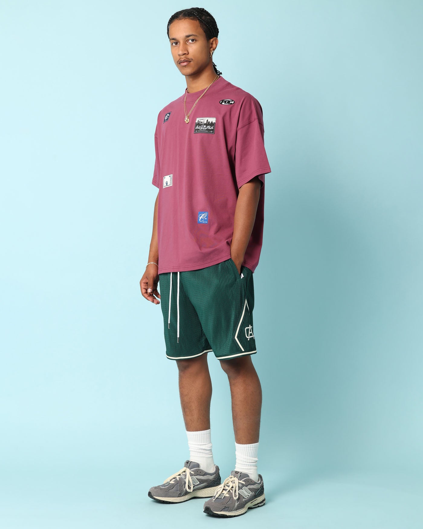 Carr√© Patchwork Oversized T-Shirt Port