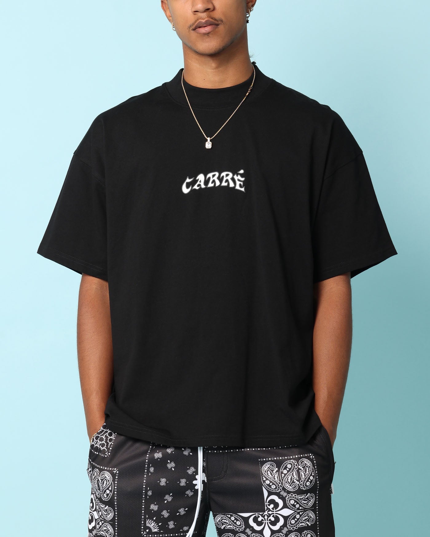 Carr√© Members Only Oversized T-Shirt Black