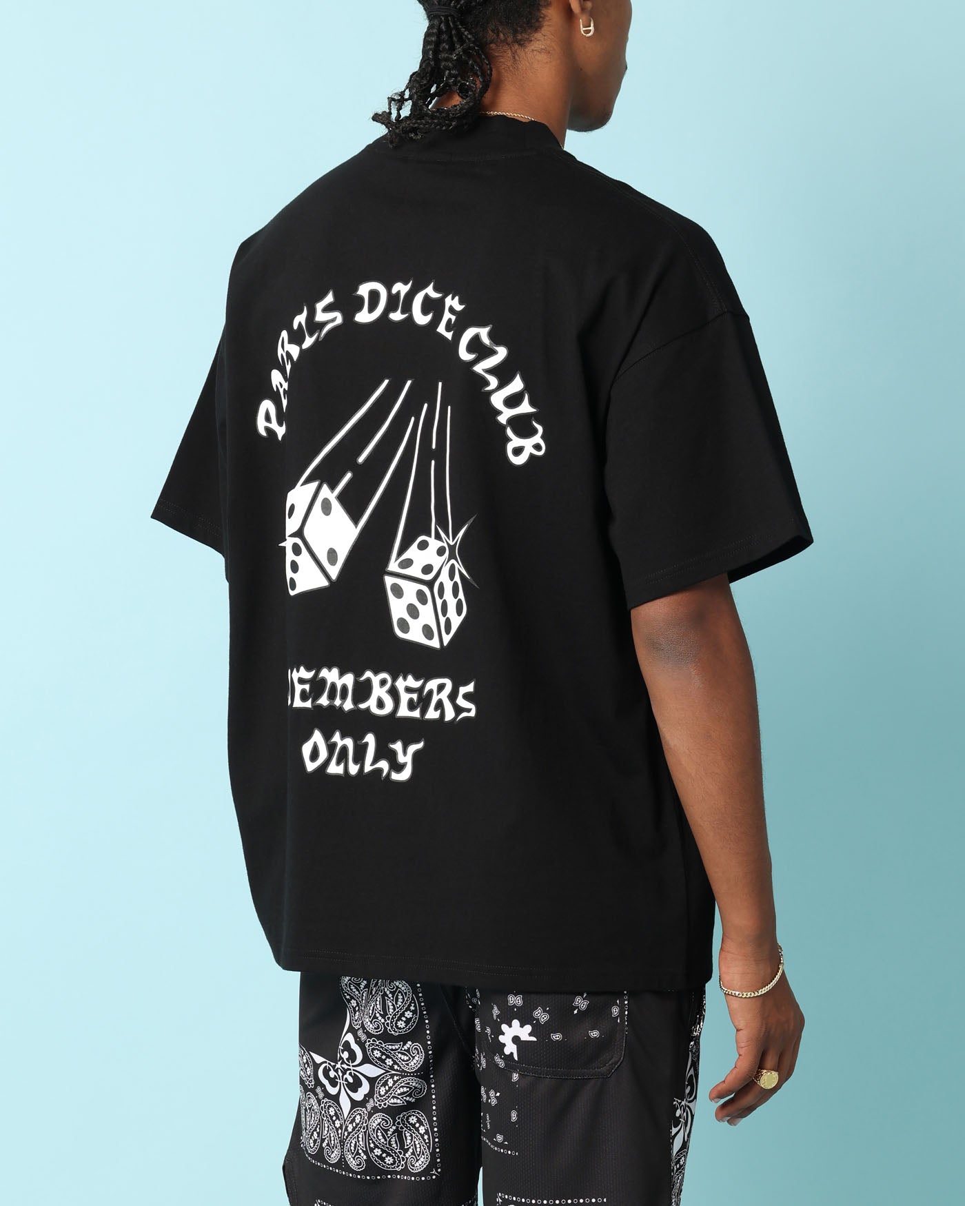 Carr√© Members Only Oversized T-Shirt Black